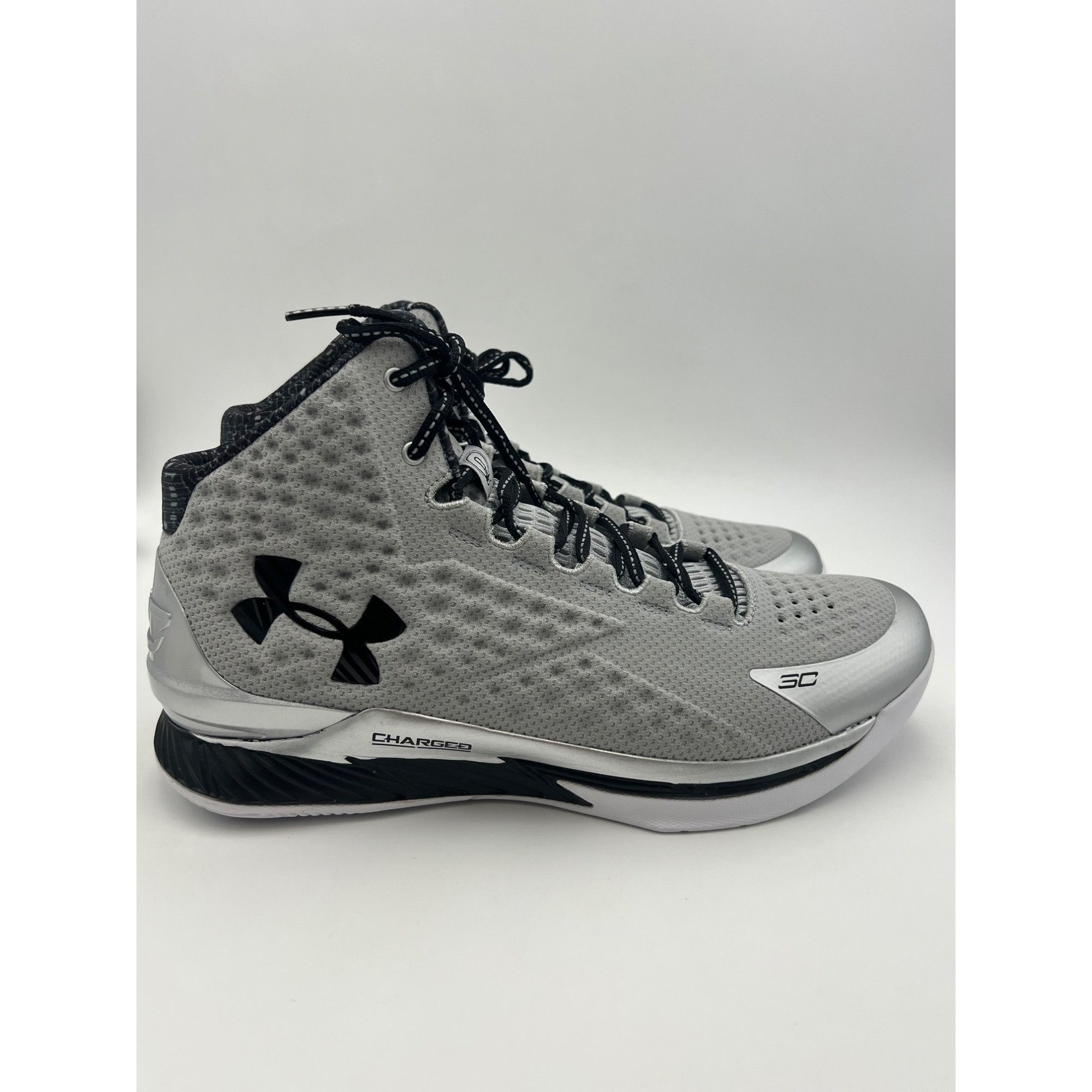 Size 11.5—Men's Under Armour Curry 1 Retro Black History Mon