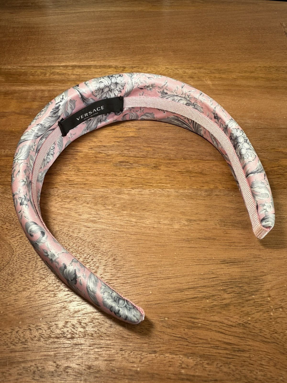 Versace Versace Barocco print headband Size ONE SIZE - 2 Thumbnail