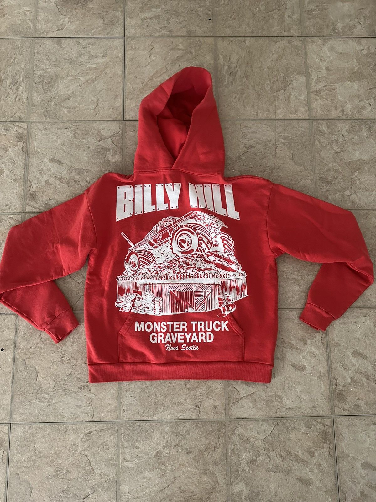 Billy Hill Red OG Billy Hill Monster Truck Graveyard Hoodie Size US L / EU 52-54 / 3 - 1 Thumbnail