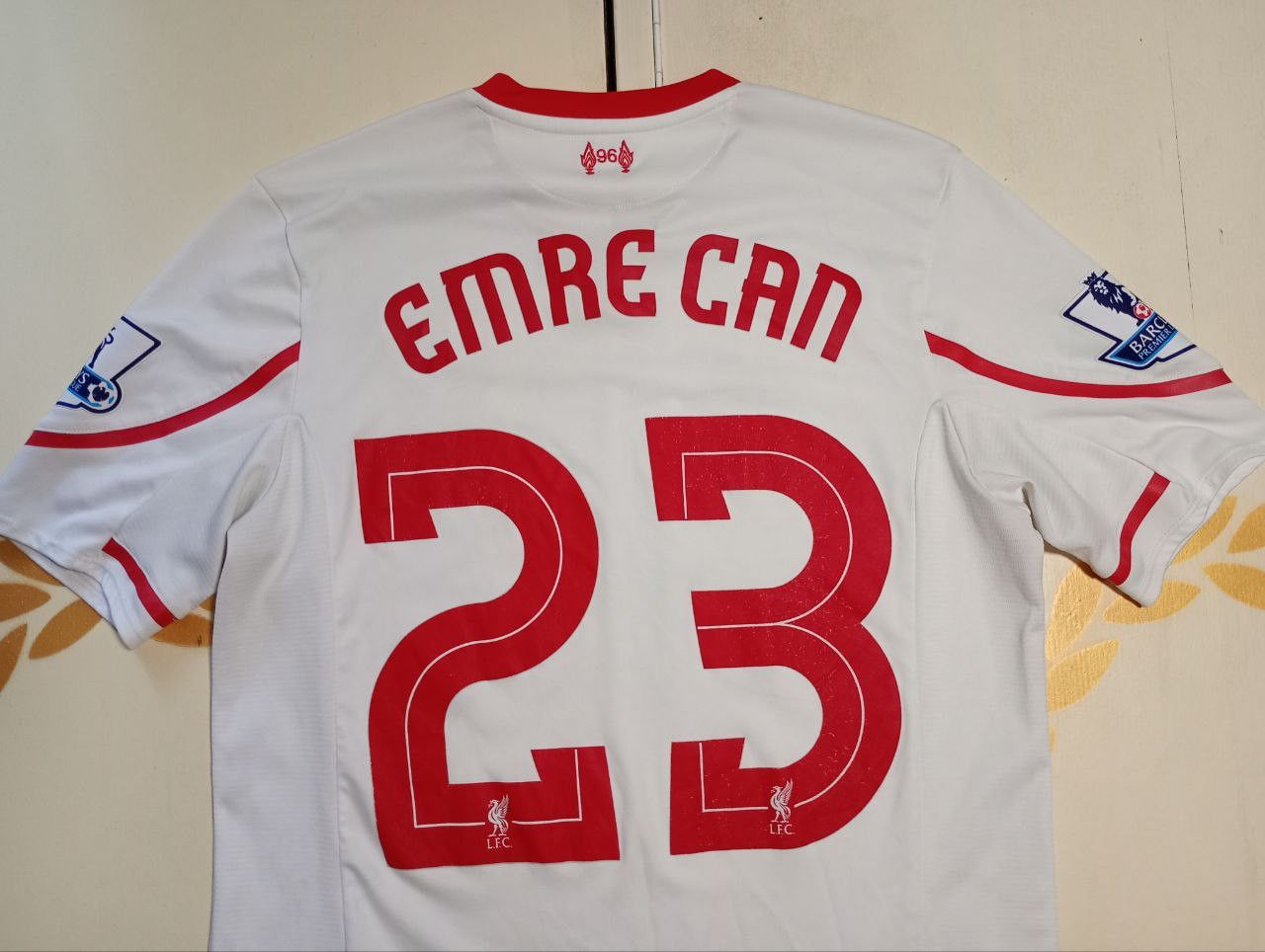 New Balance Liverpool FC NB Away Jersey 23 Emre Can 2015-2016 Size US M / EU 48-50 / 2 - 9 Thumbnail