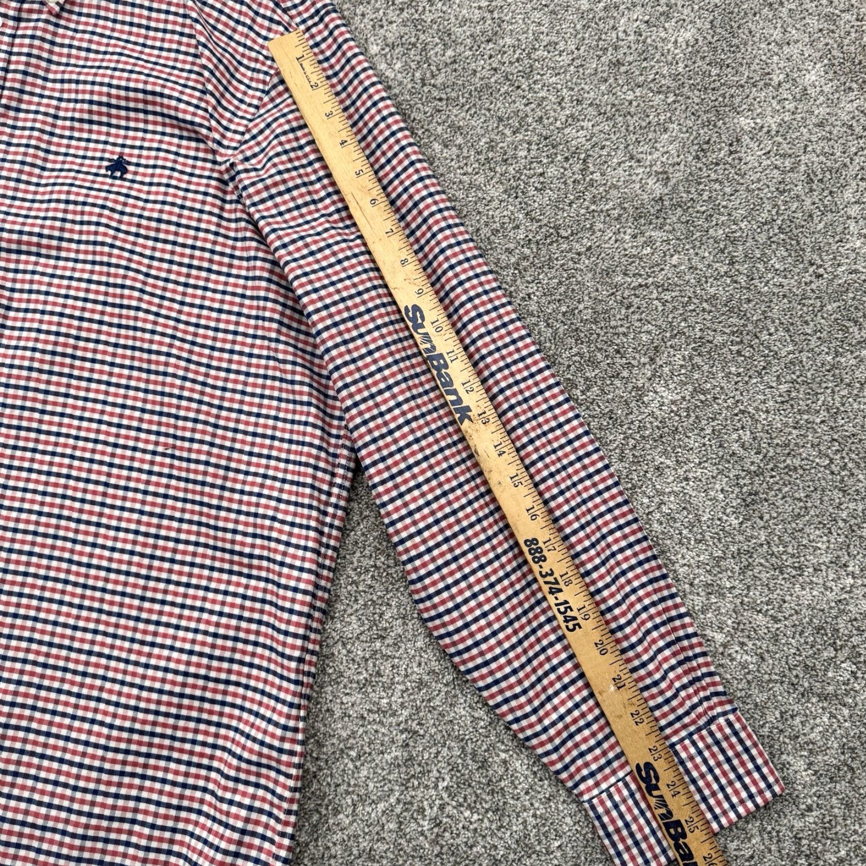Brooks Brothers Brook Brothers Button Up Shirt Mens XL Academia Office Gingham Preppy 2010s Size US XL / EU 56 / 4 - 3 Thumbnail
