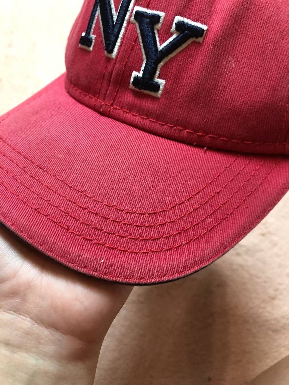 No Fear Cap Y2K big logo red Hats No Fear Vintage streetwear Size ONE SIZE - 5 Thumbnail