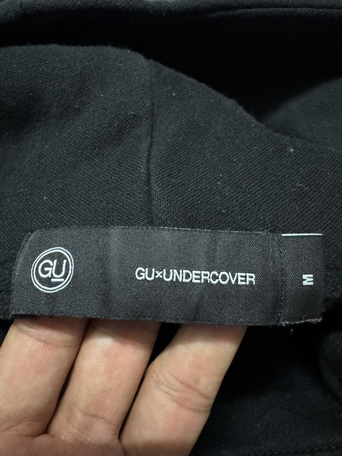 Undercover UNDERCOVER X GU PARACHUTE BAGGY FLORA BLACK HOODIE Size US M / EU 48-50 / 2 - 10 Thumbnail