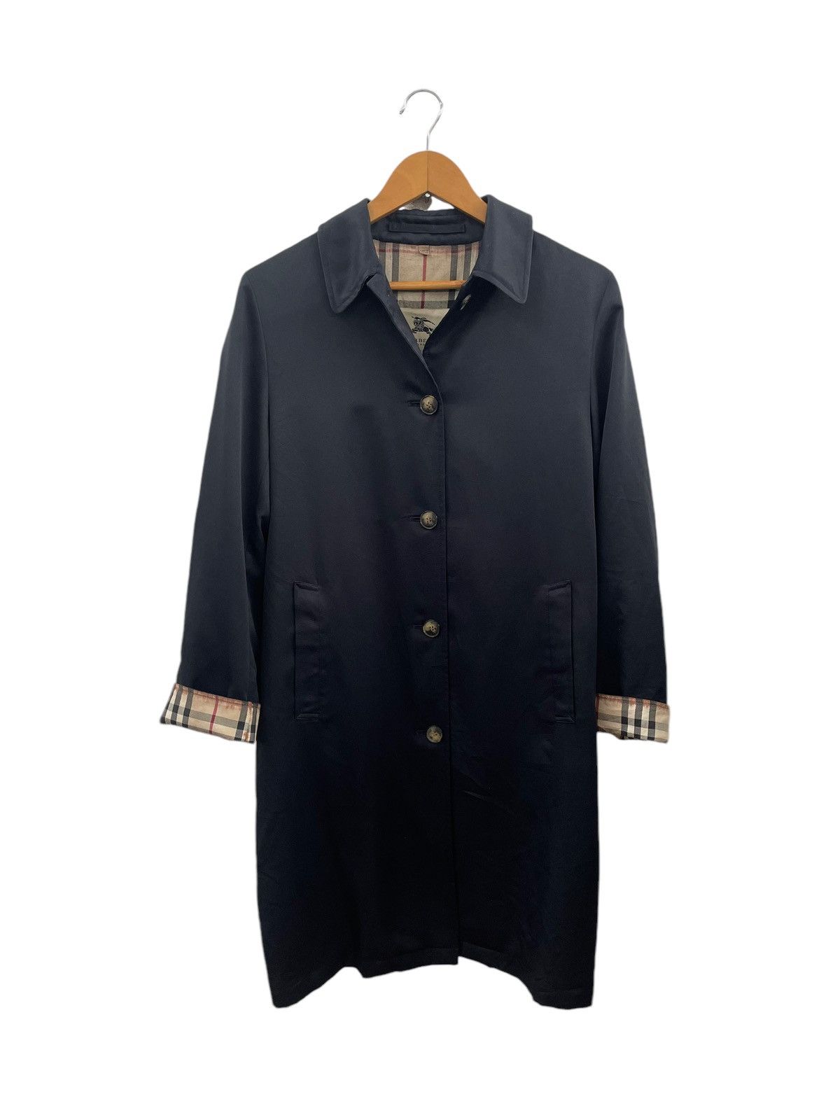 Burberry BURBERRY TRENCH COAT BELTED OVERCOAT CHECKERED PLAID Size US M / EU 48-50 / 2 - 3 Thumbnail