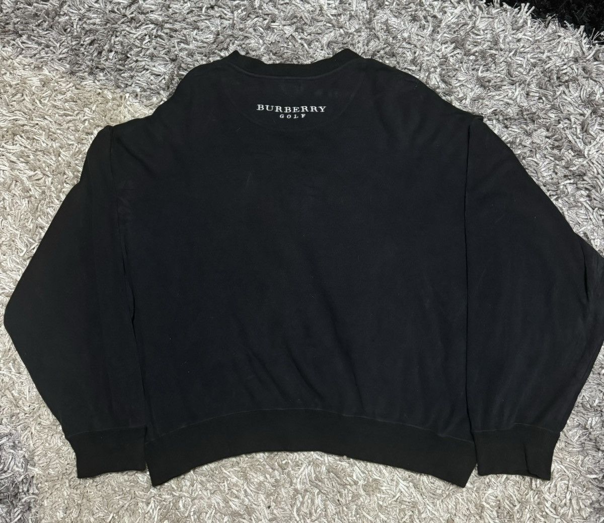 Burberry BURBERRY GOLF SWEATSHIRT BIG LOGO JAPAN Size US L / EU 52-54 / 3 - 2 Thumbnail