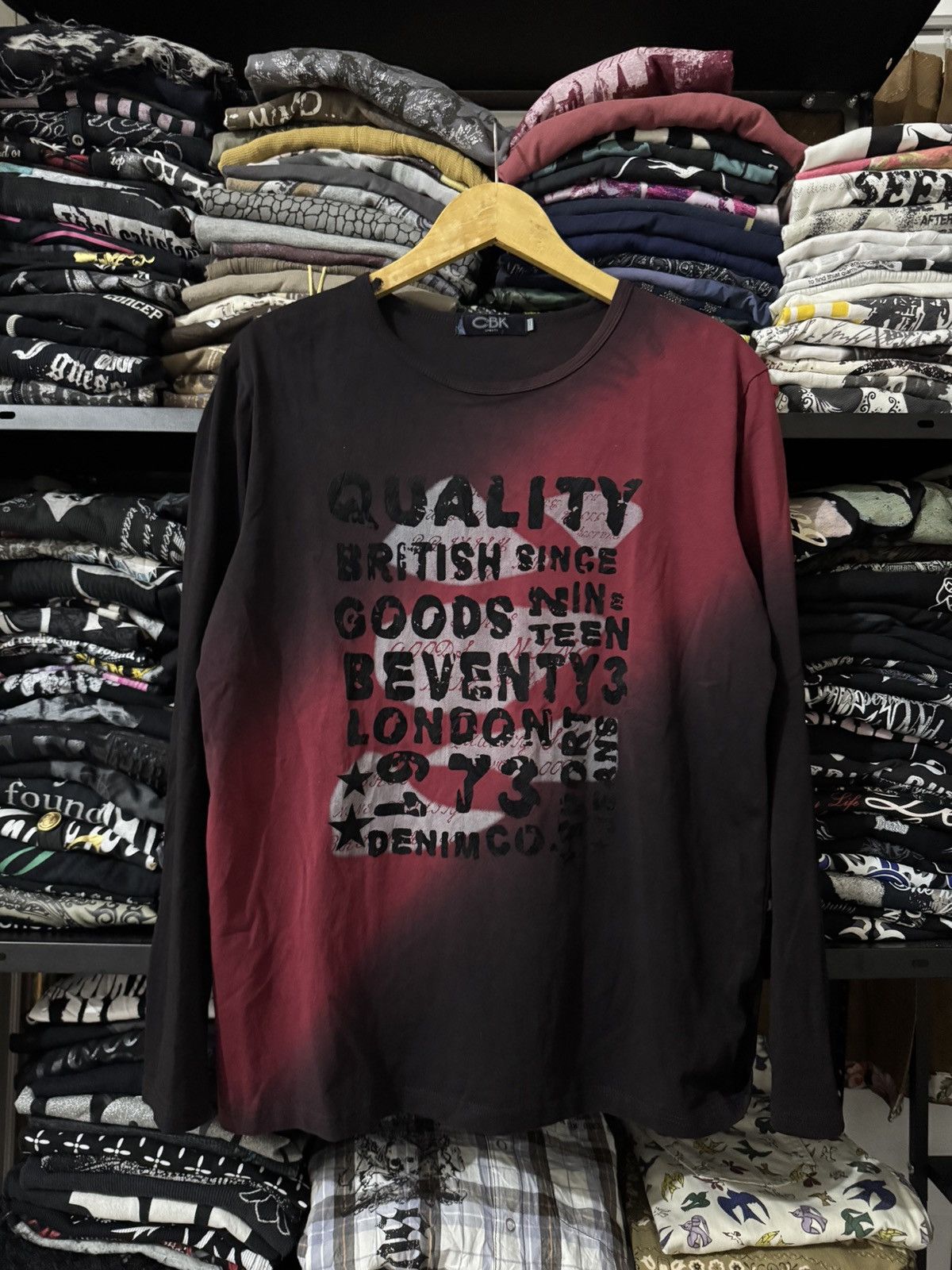 Hysteric Glamour Y2k Cbk sport poem ifsixwasnine style longsleeve Size US S / EU 44-46 / 1 - 1 Thumbnail