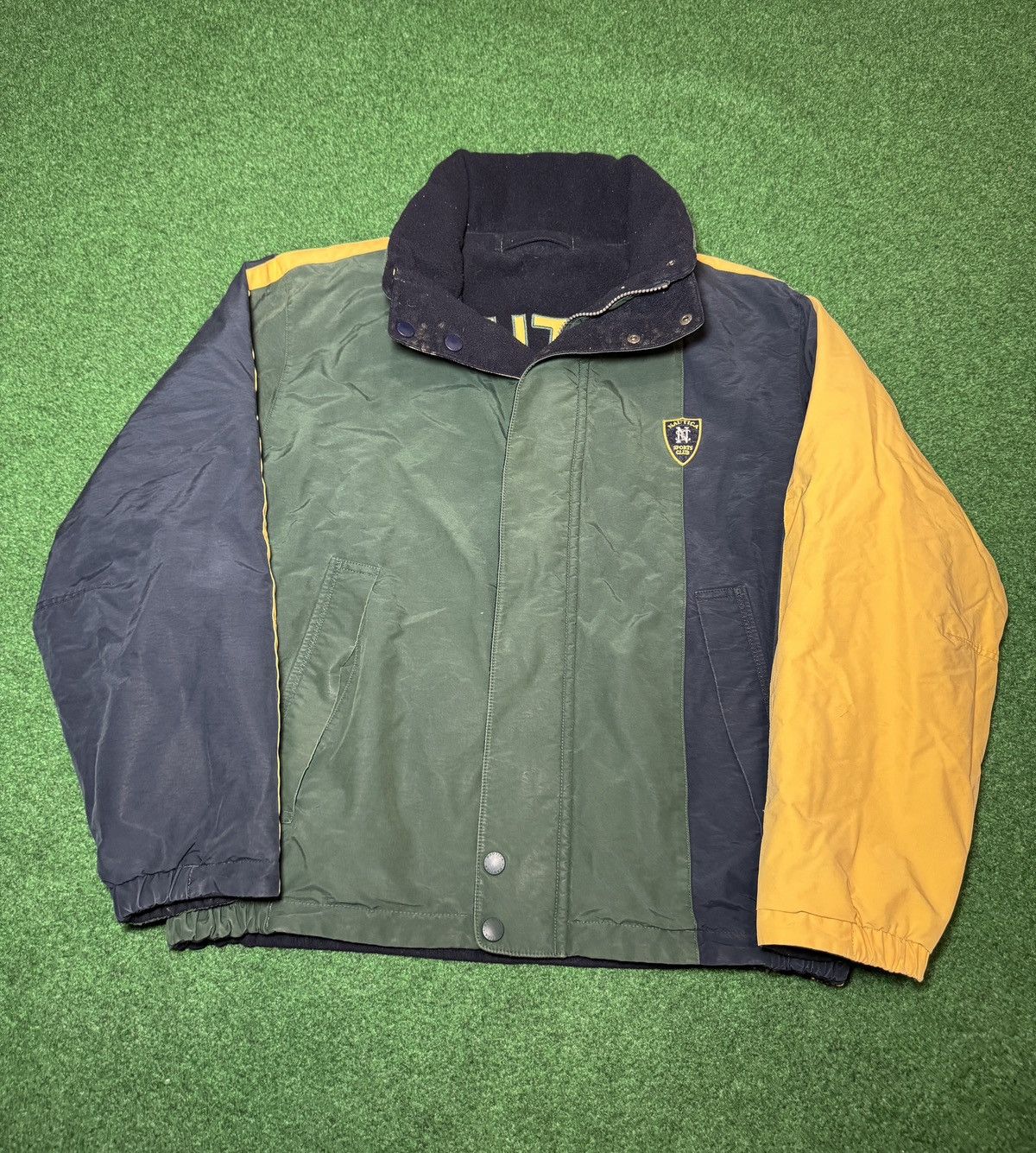 Nautica Nautica Sailing Colorblock 90s Hip Hop Reversible L Jacket Size US L / EU 52-54 / 3 - 1 Thumbnail