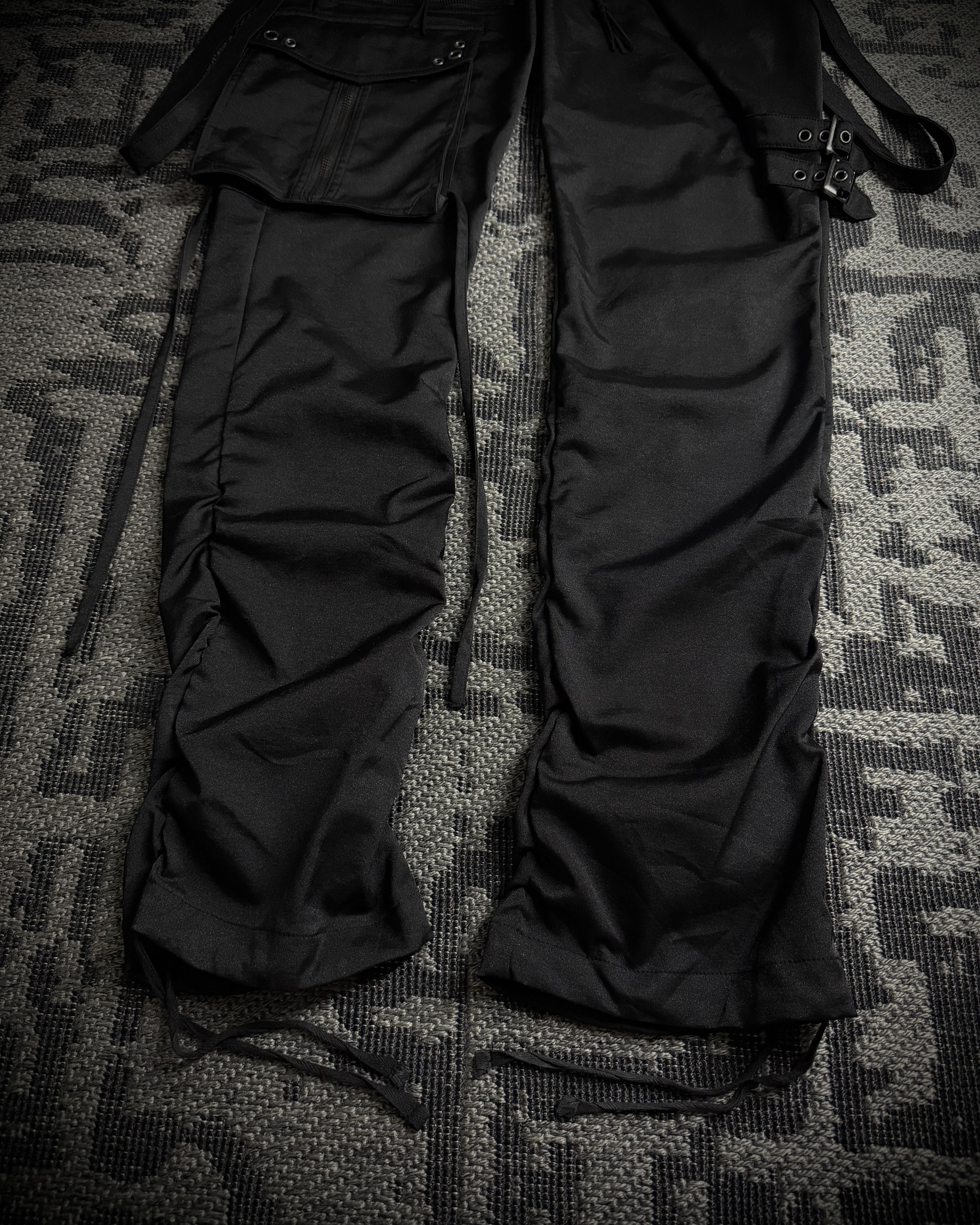 Japanese Brand MIDAS Tactical Multi-Zip Cargo Pants Size US 32 / EU 48 - 6 Thumbnail