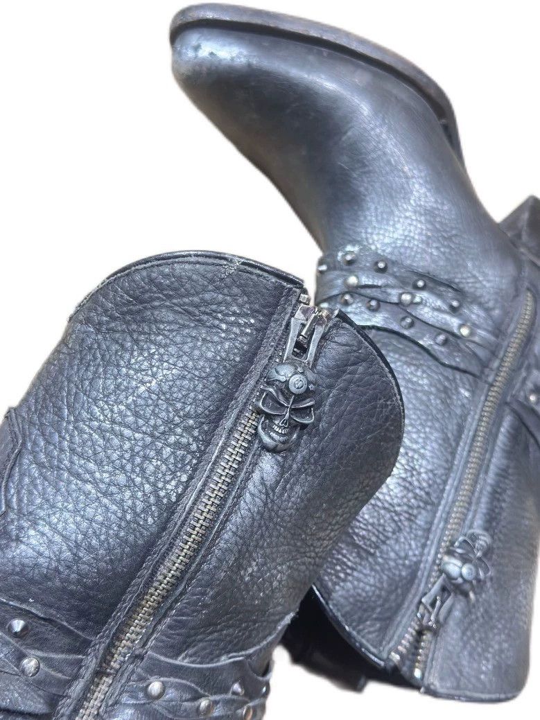 New Rock New Rock Western Cowboy Boots 38 Leather Size US 7.5 / IT 37.5 - 4 Thumbnail