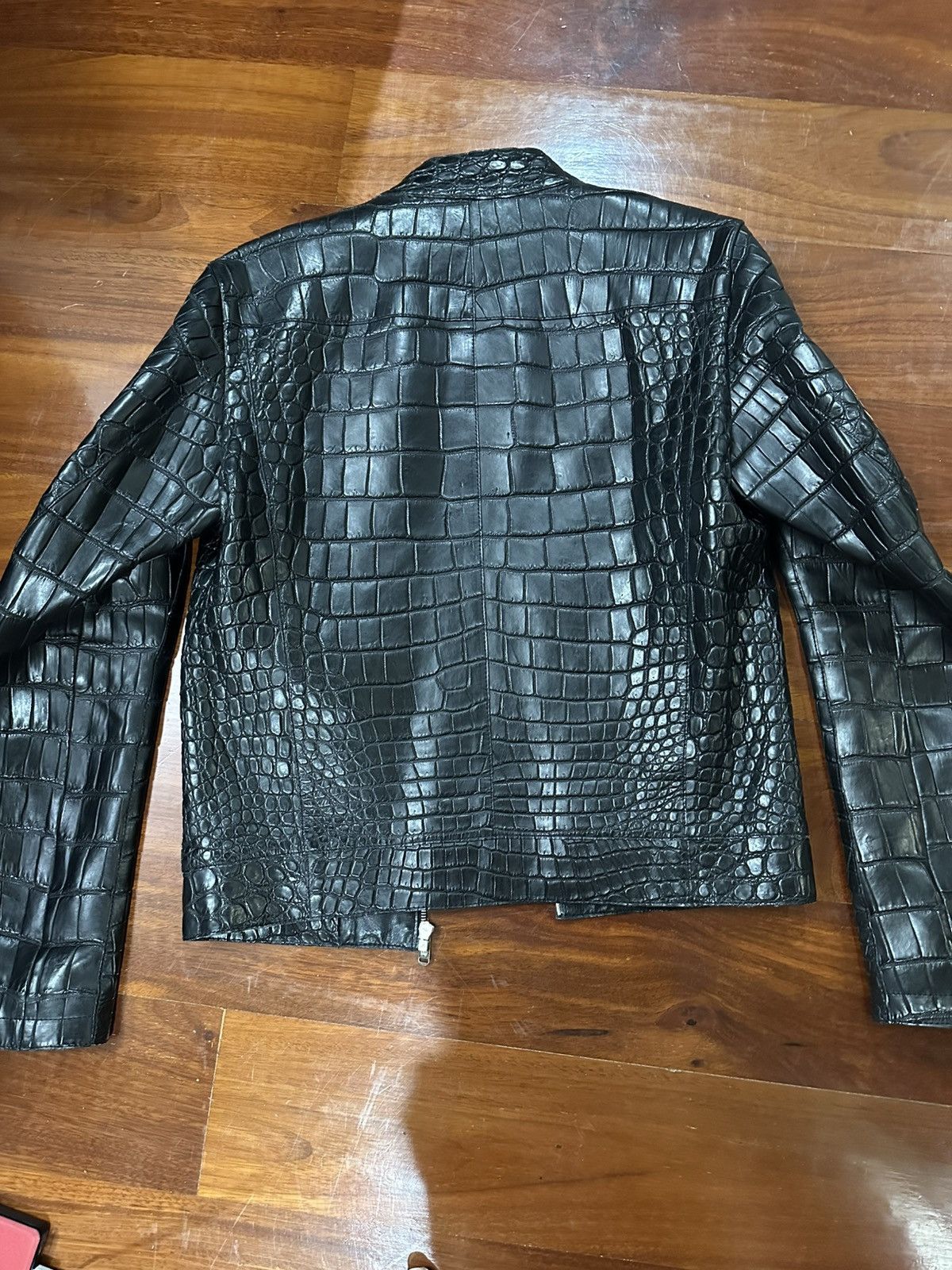 Yves Saint Laurent Ysl crocodile jacket Size US S / EU 44-46 / 1 - 9 Thumbnail