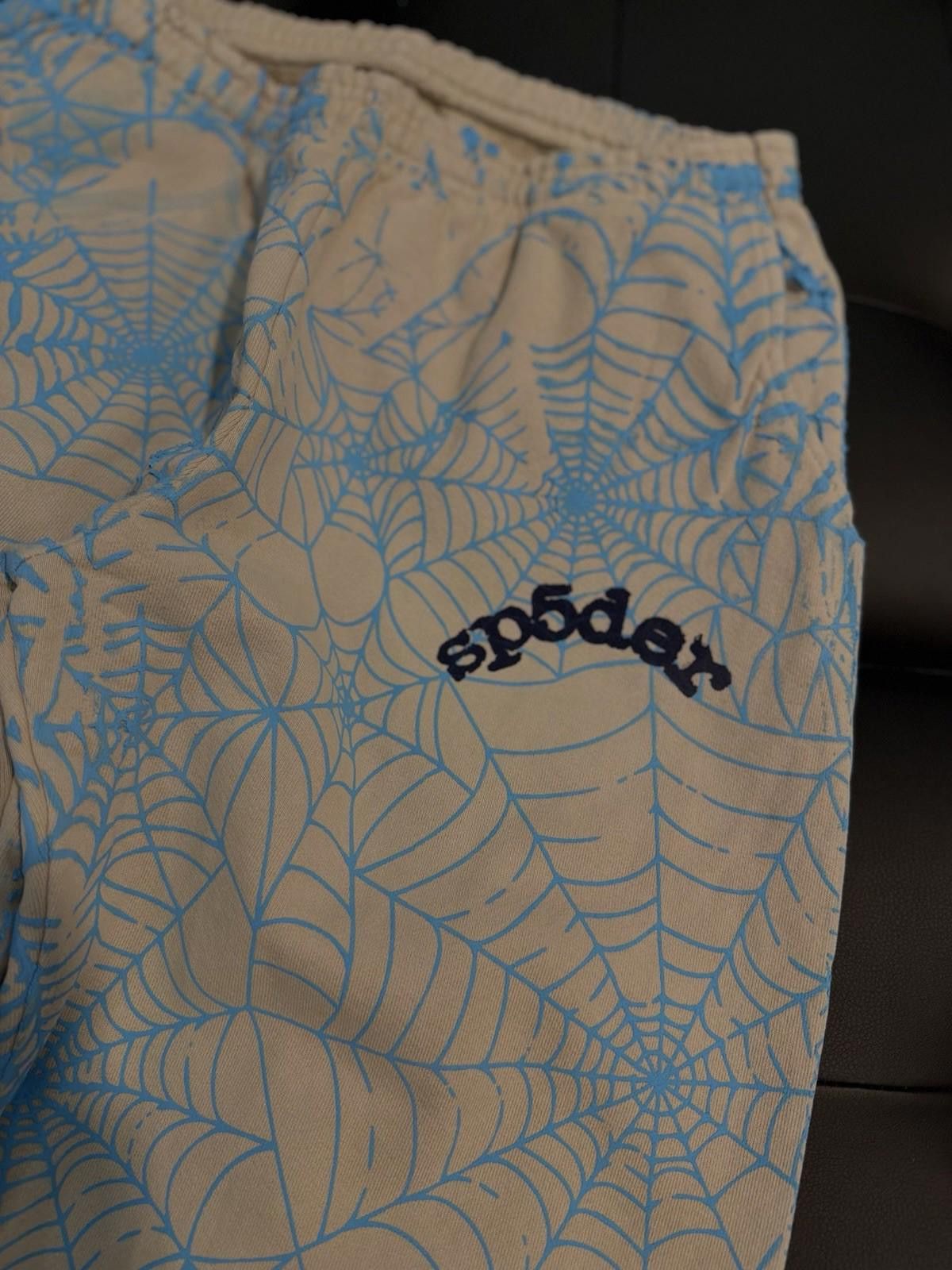 Sp5der Size M - Sp5der Worldwide Blue Sweatpants Spider Size US 32 / EU 48 - 3 Thumbnail