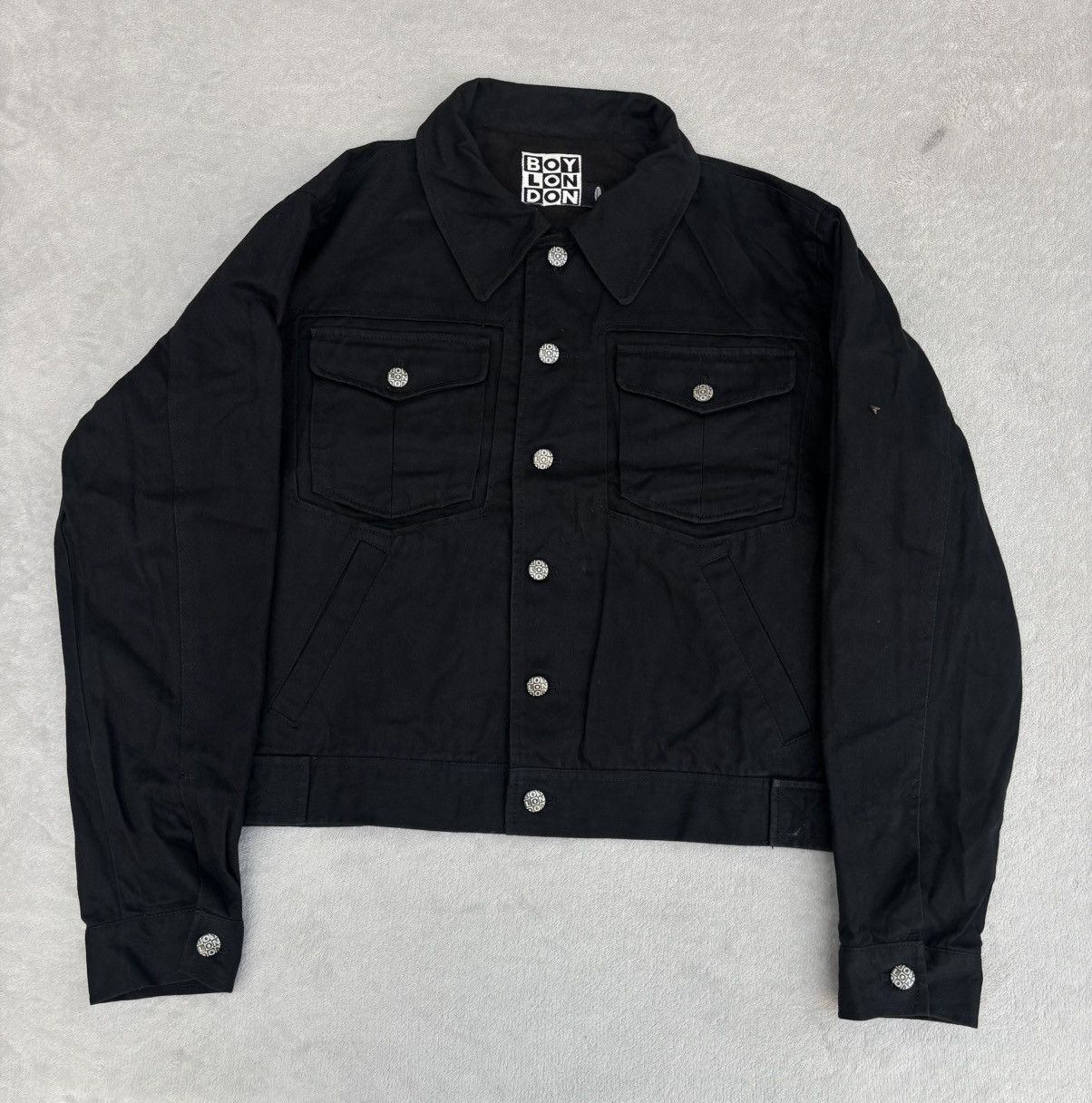 Boy London 90s Boy London Trucker Denim Jacket Size US M / EU 48-50 / 2 - 2 Thumbnail