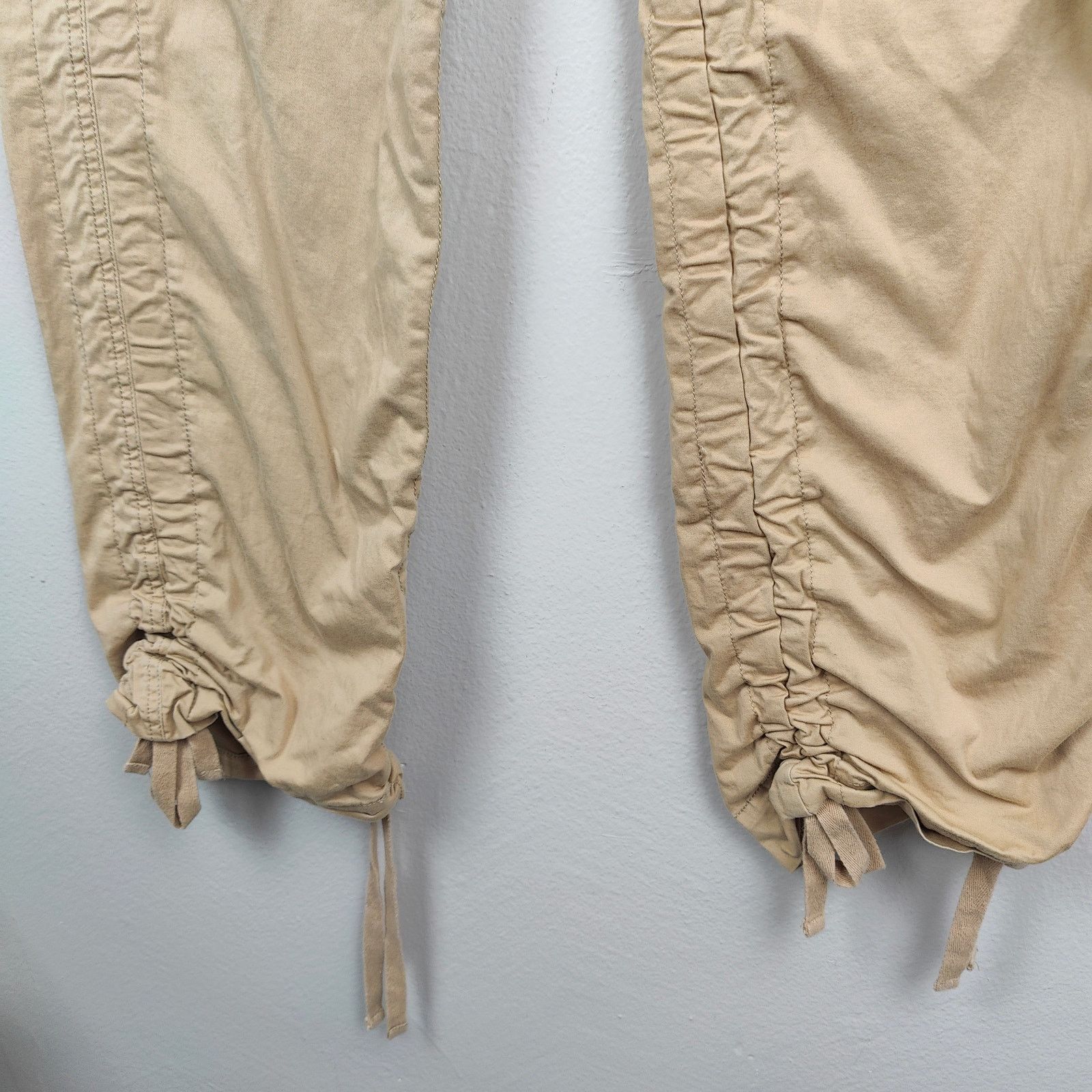 Other I.Am.Gia Ryder Cargo Pants Small Tan Low Rise Y2K Baggy Size 28" / US 6 / IT 42 - 4 Thumbnail