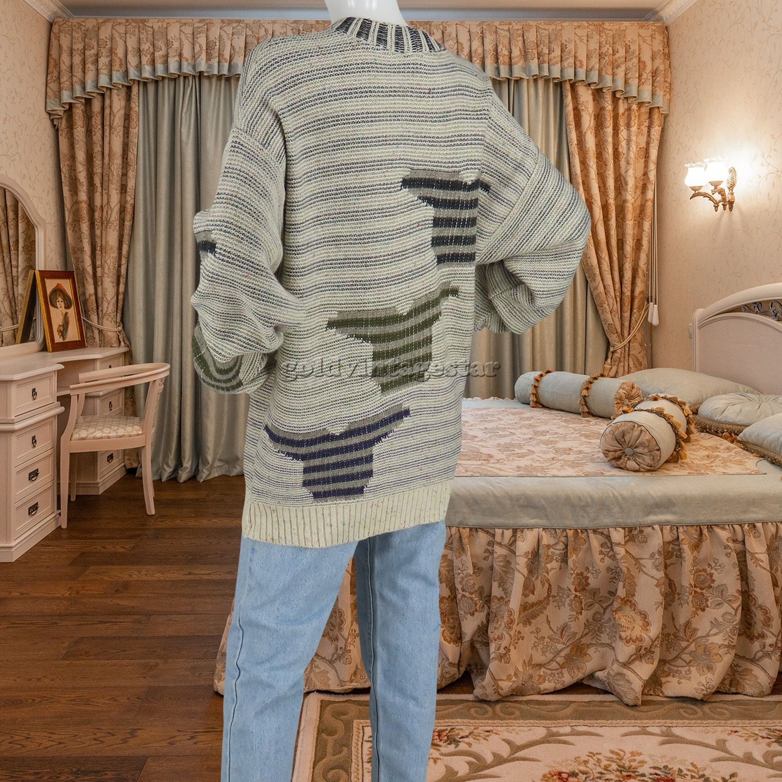 Carlo Colucci Vintage Carlo Colucci Pullover Jumper 3D Wool Knit Sweater Size XL / US 12-14 / IT 48-50 - 6 Thumbnail