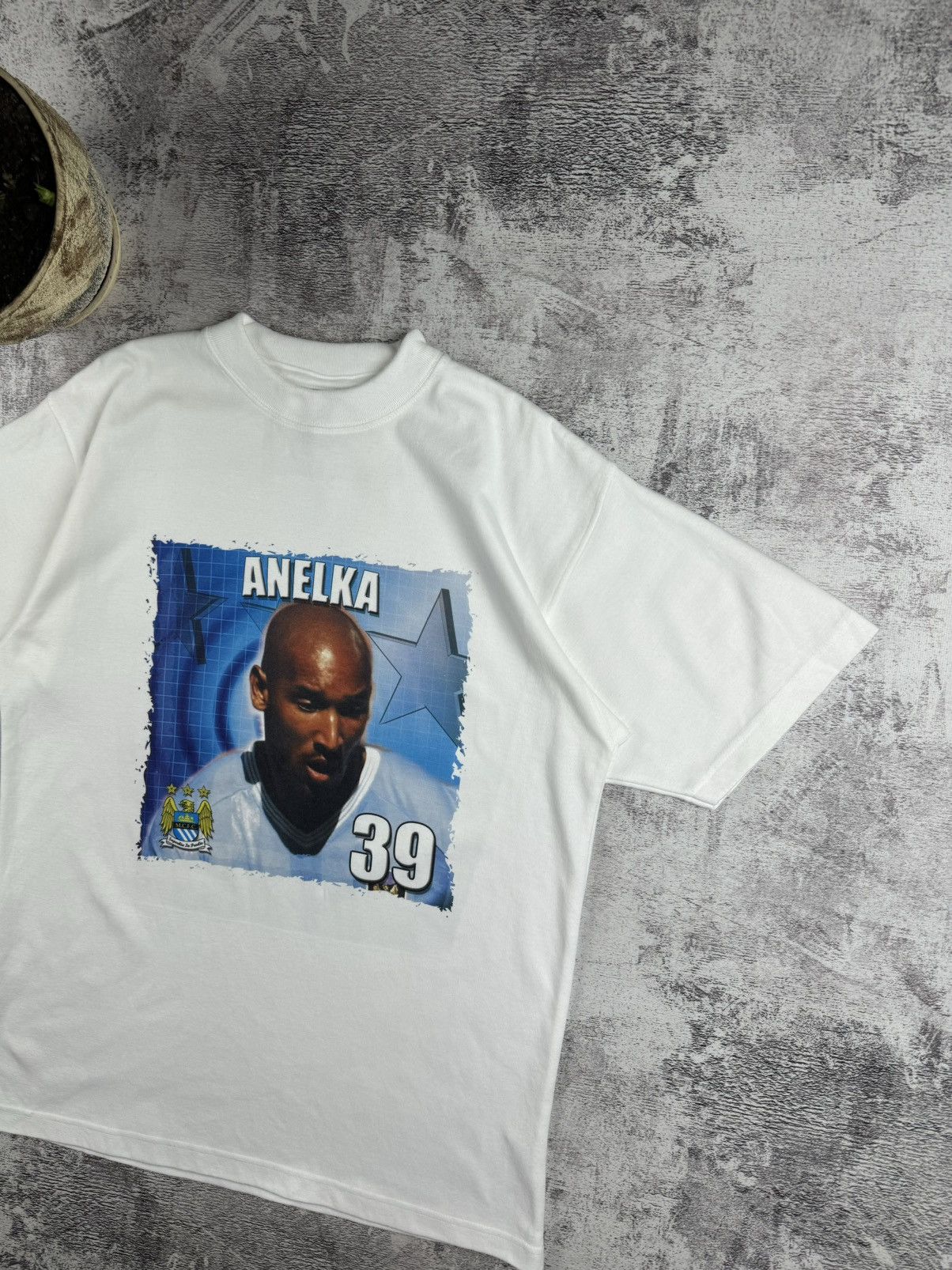 Other Vintage 90S Manchester City Anelka 39 2002/2005 Merch T Shirt Size US M / EU 48-50 / 2 - 4 Thumbnail