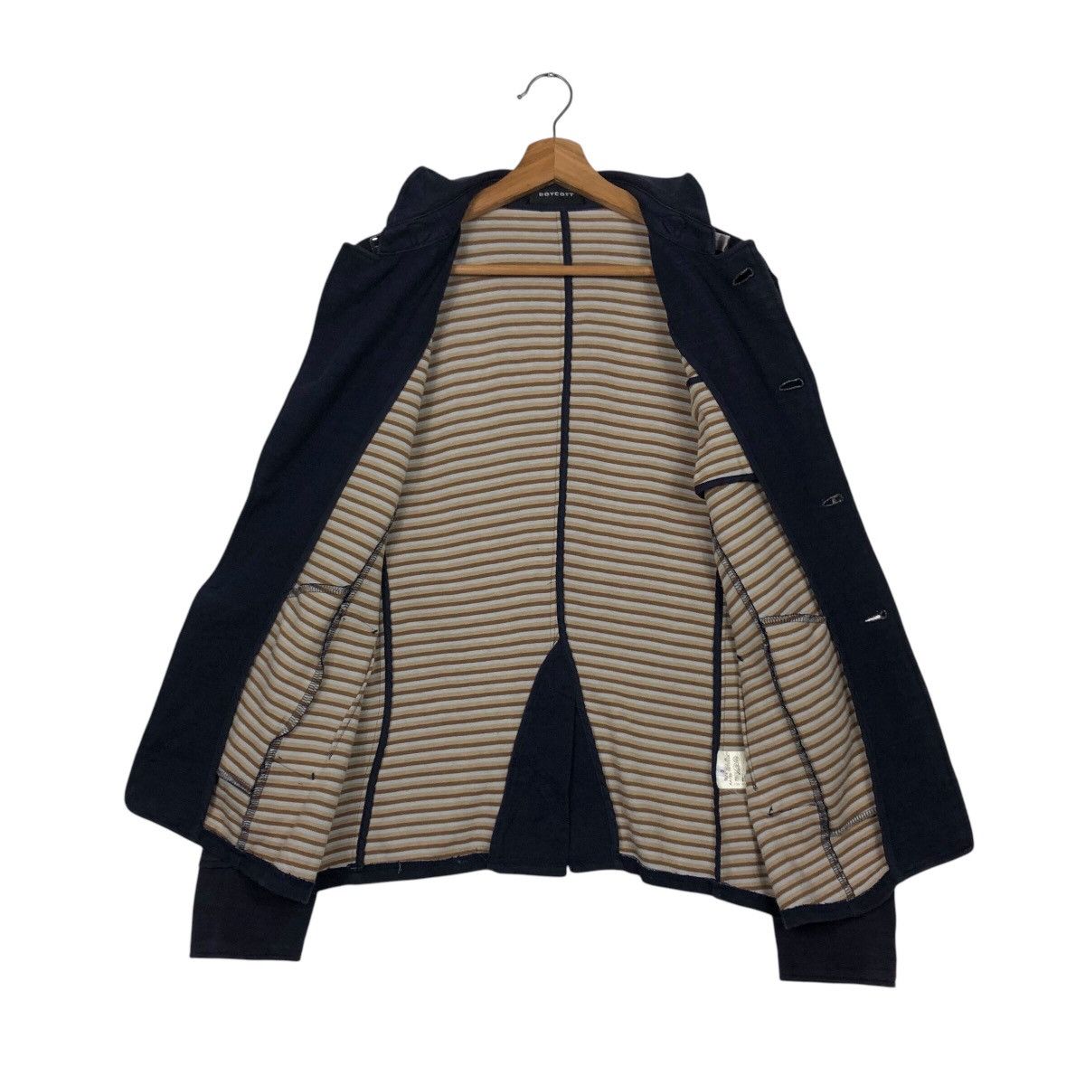 Boycott × Japanese Brand 📌Boycott Chore Worker Button Jacket Issey Miyake Size US M / EU 48-50 / 2 - 14 Thumbnail