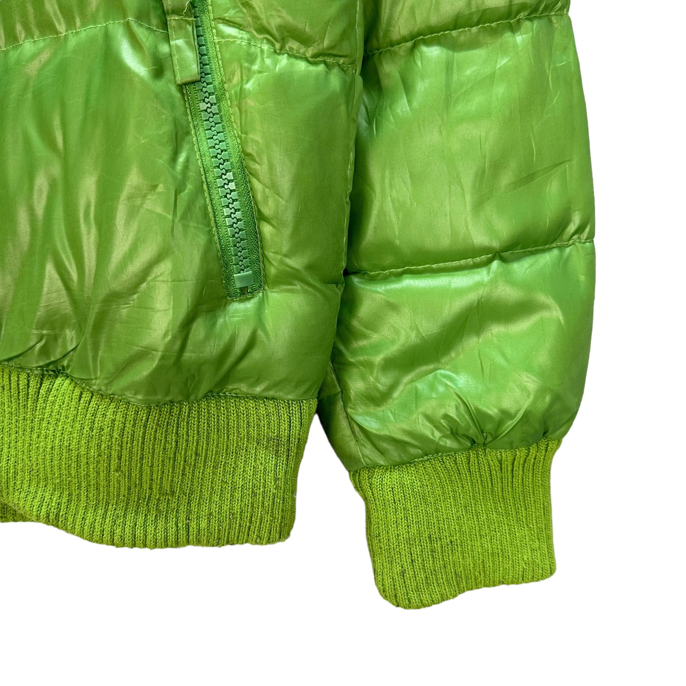 Japanese Brand FOURSEASON Patches Logo Green Puffer Jacket #A32-0719 Size US XL / EU 56 / 4 - 8 Thumbnail
