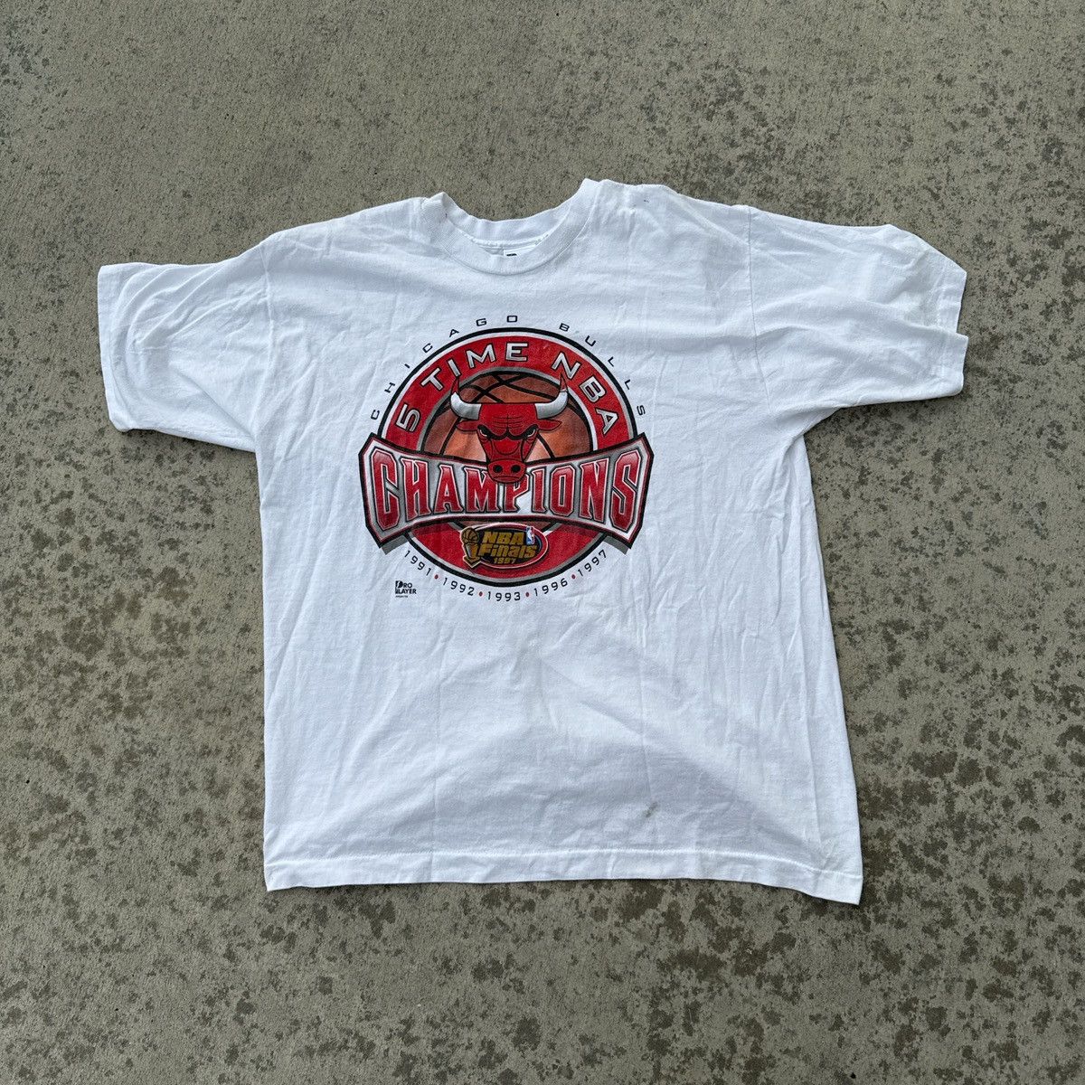 NBA × Vintage Vintage Chicago Bull 1997 NBA Finals Shirt Size US XXL / EU 58 / 5 - 1 Thumbnail