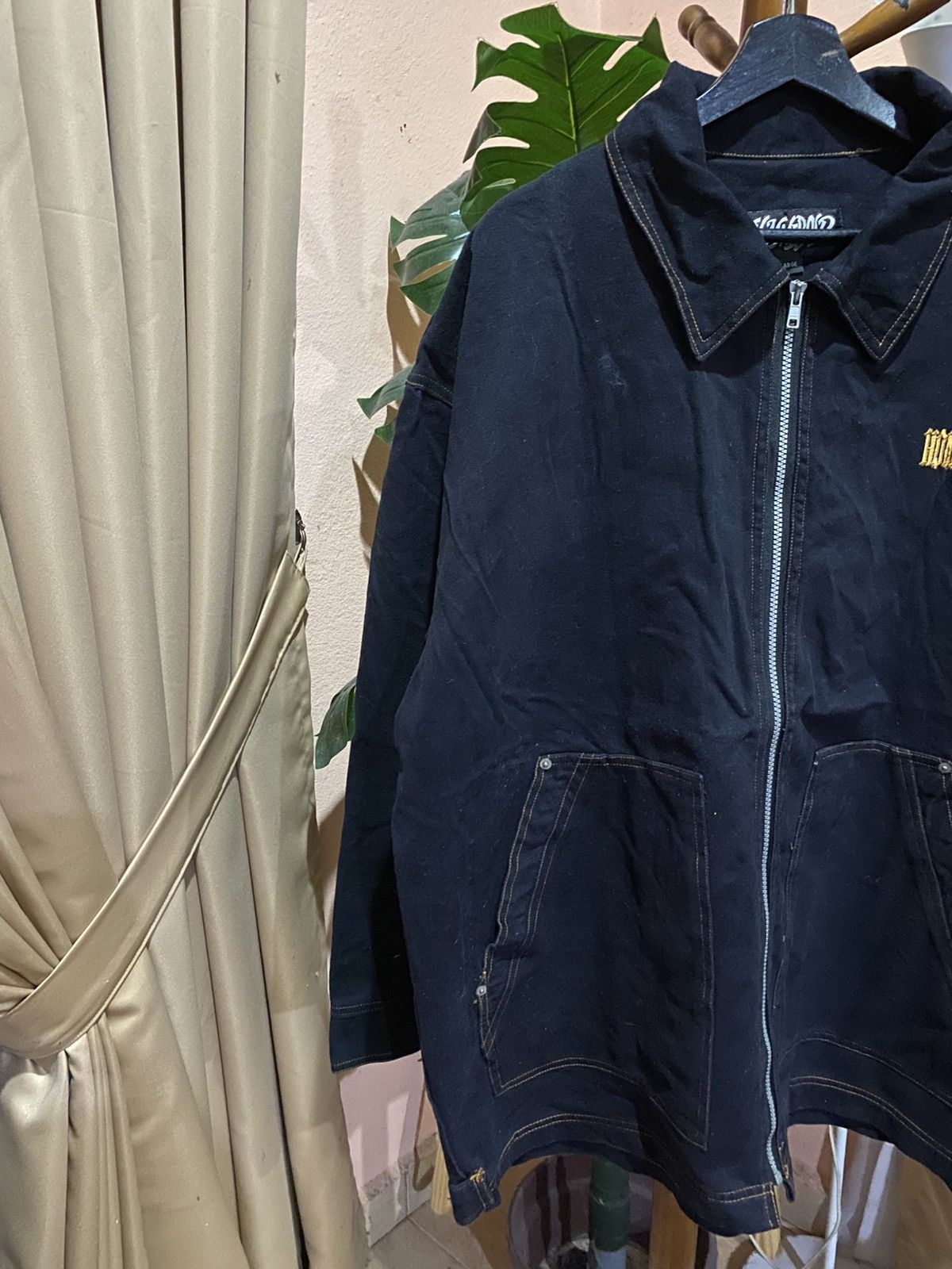Vintage Vintage HOMMEBOLD Black Canvas Work Jacket – Japan Made Size US L / EU 52-54 / 3 - 7 Thumbnail