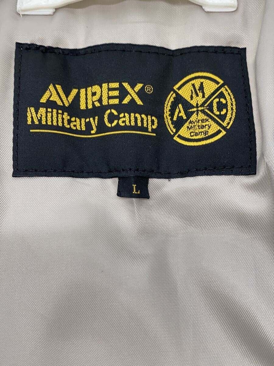 Avirex Avirex Ma-1 Mod Halo Plain Polyester Flight Jacket White Size US L / EU 52-54 / 3 - 3 Thumbnail