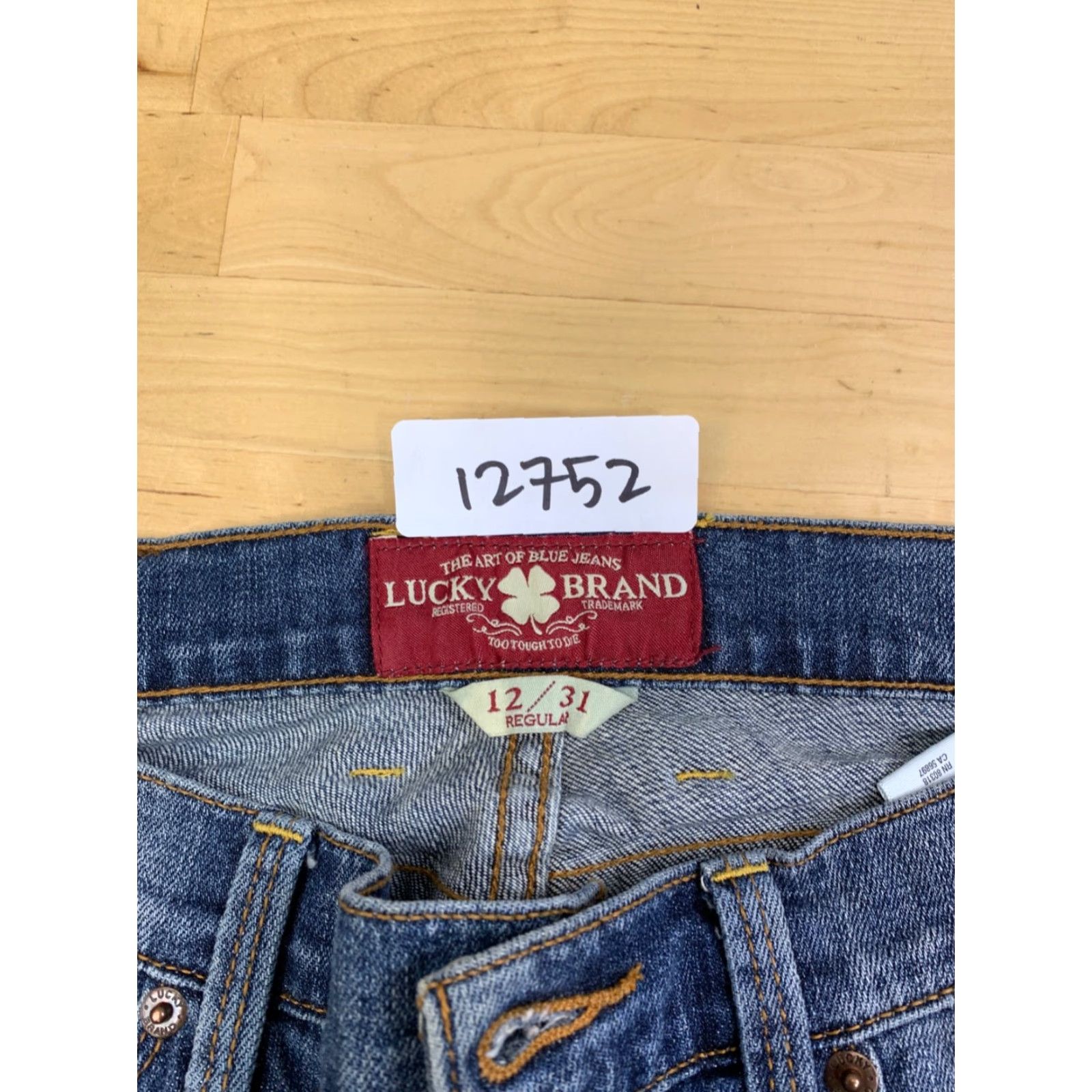 Lucky Brand Lucky Brand Jeans Women 12 31 Reg Sofia Boot Blue Casual Work Travel 5-Pocket Denim Blue Modern Regular Women’s Shoes? Size 34" / US 12 / IT 48 - 2 Thumbnail