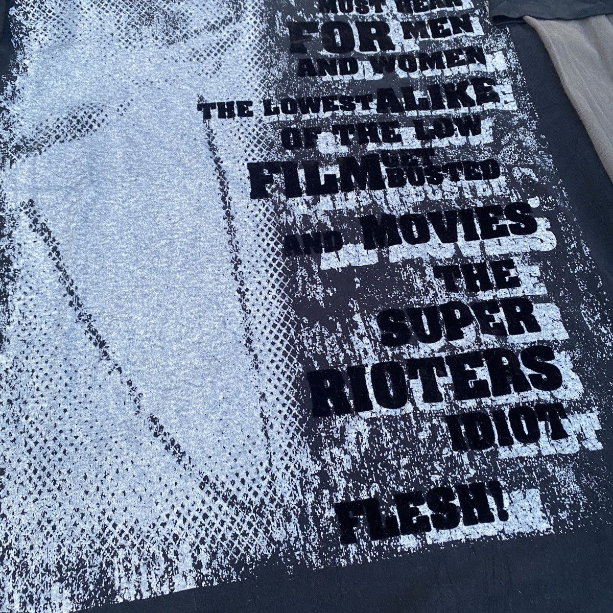 Hysteric Glamour 2000's Spinash Poem Double Layer Idiot LS Size US L / EU 52-54 / 3 - 4 Thumbnail