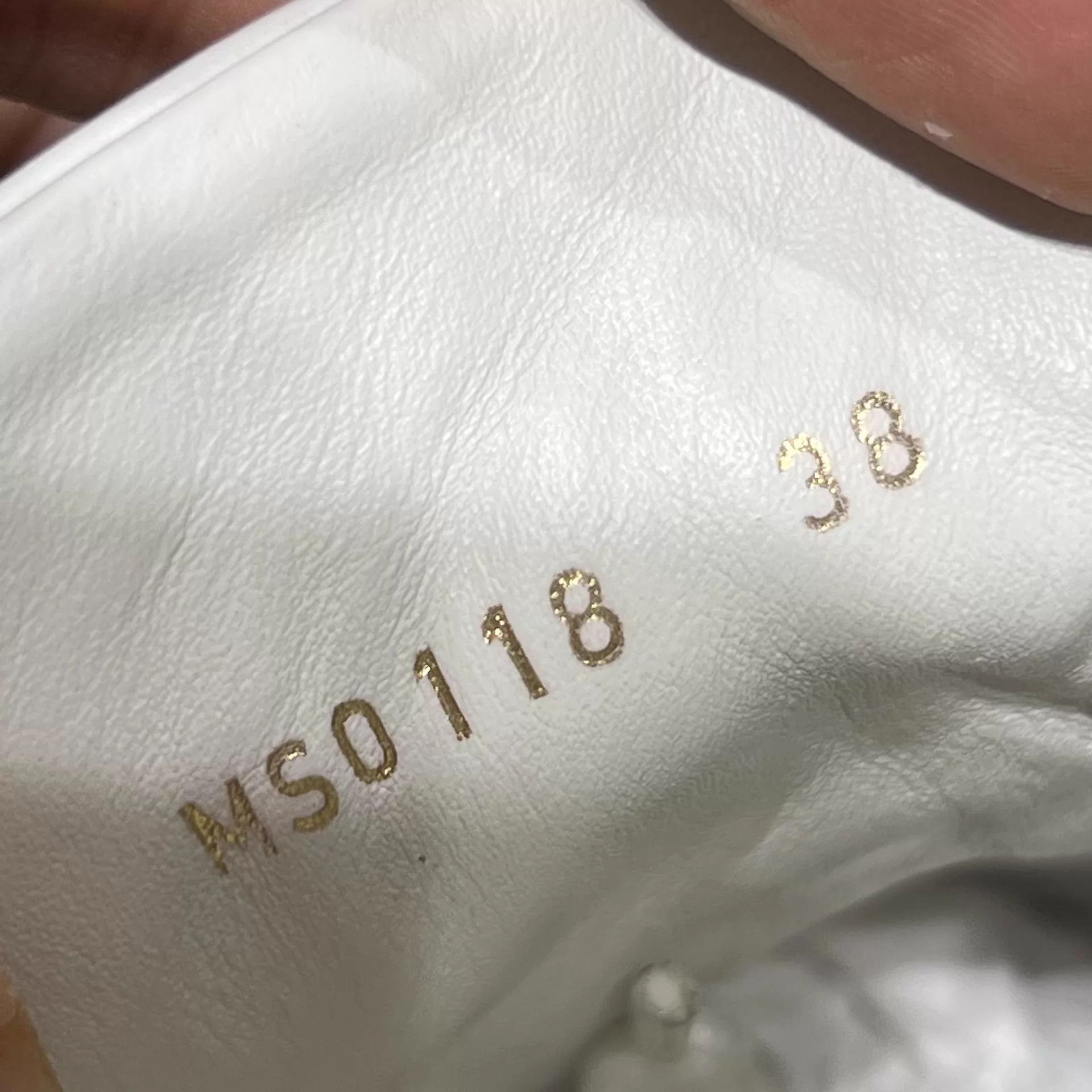 Louis Vuitton LV Monogram Velcro White Sneaker UK4 (38) Size US 7.5 / IT 37.5 - 8 Thumbnail