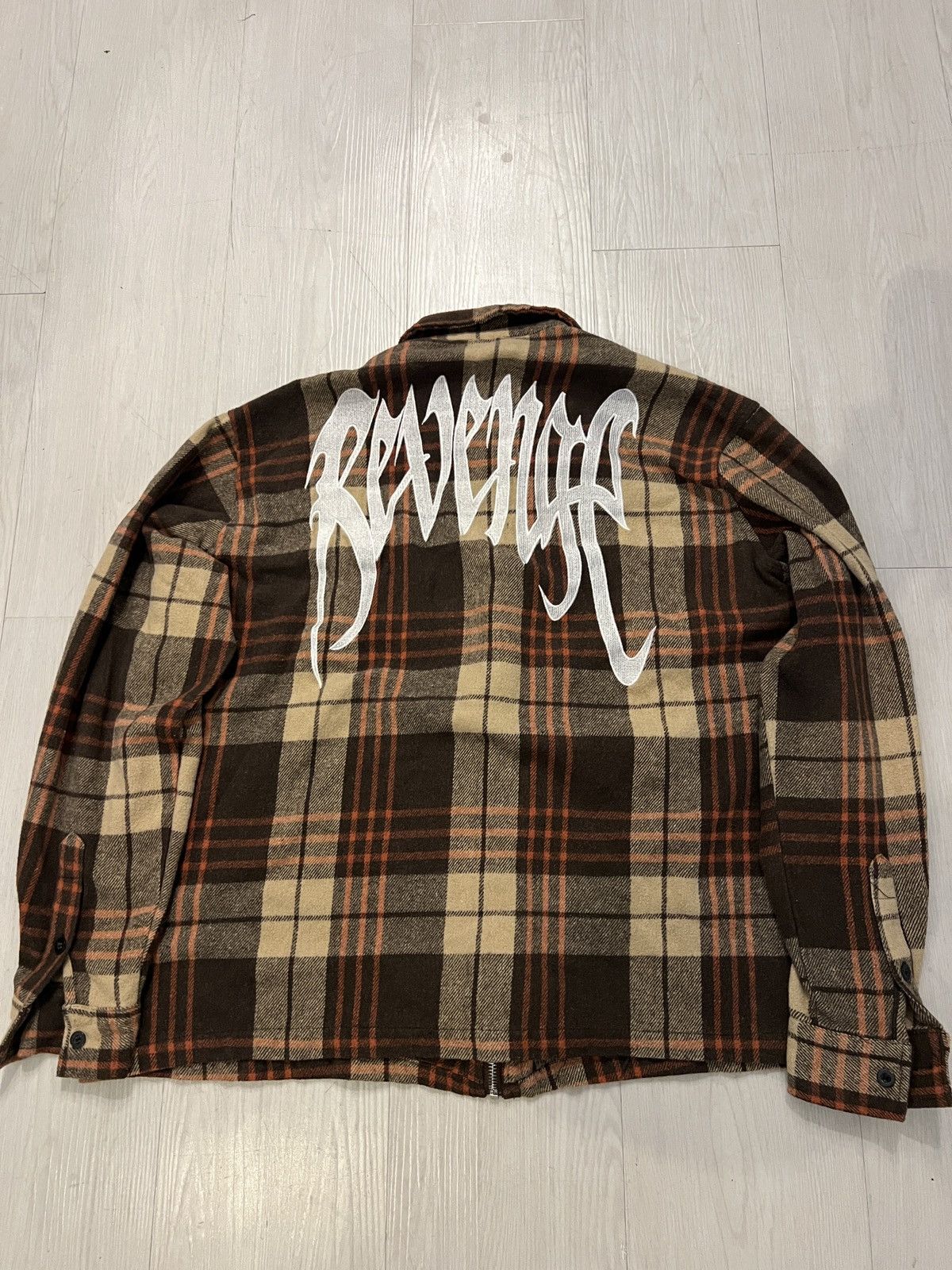 Other Revenge Flannel Zip Plaid Shirt M Size US M / EU 48-50 / 2 - 4 Thumbnail