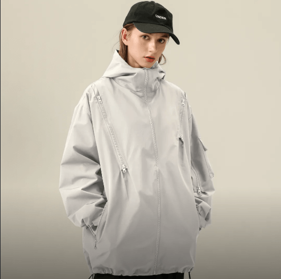 Other P5P5 Zipper Series Waterproof Windbreaker Hoodie Size US L / EU 52-54 / 3 - 3 Thumbnail
