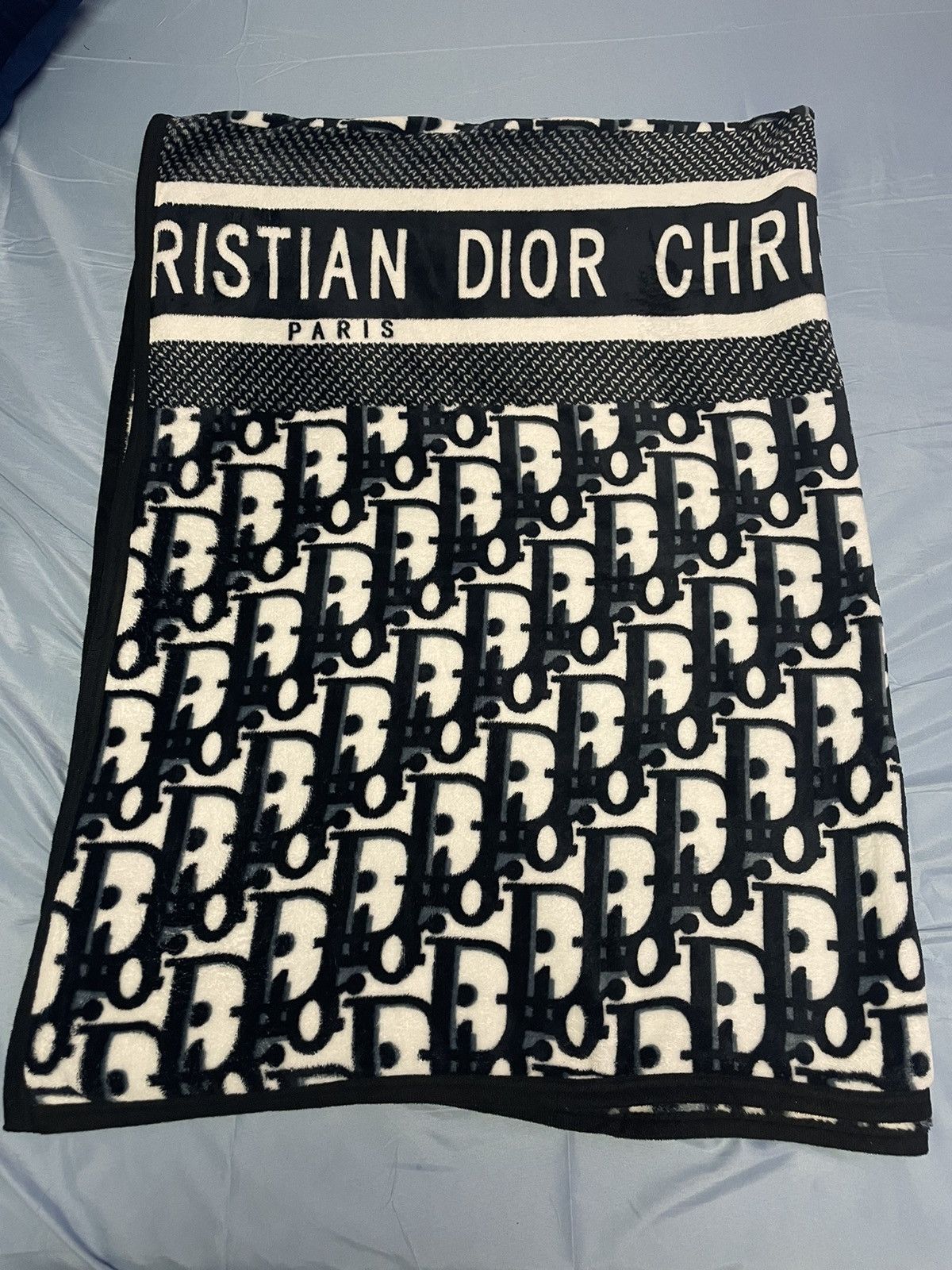 Dupe Custom Made Dior Blanket Grailed