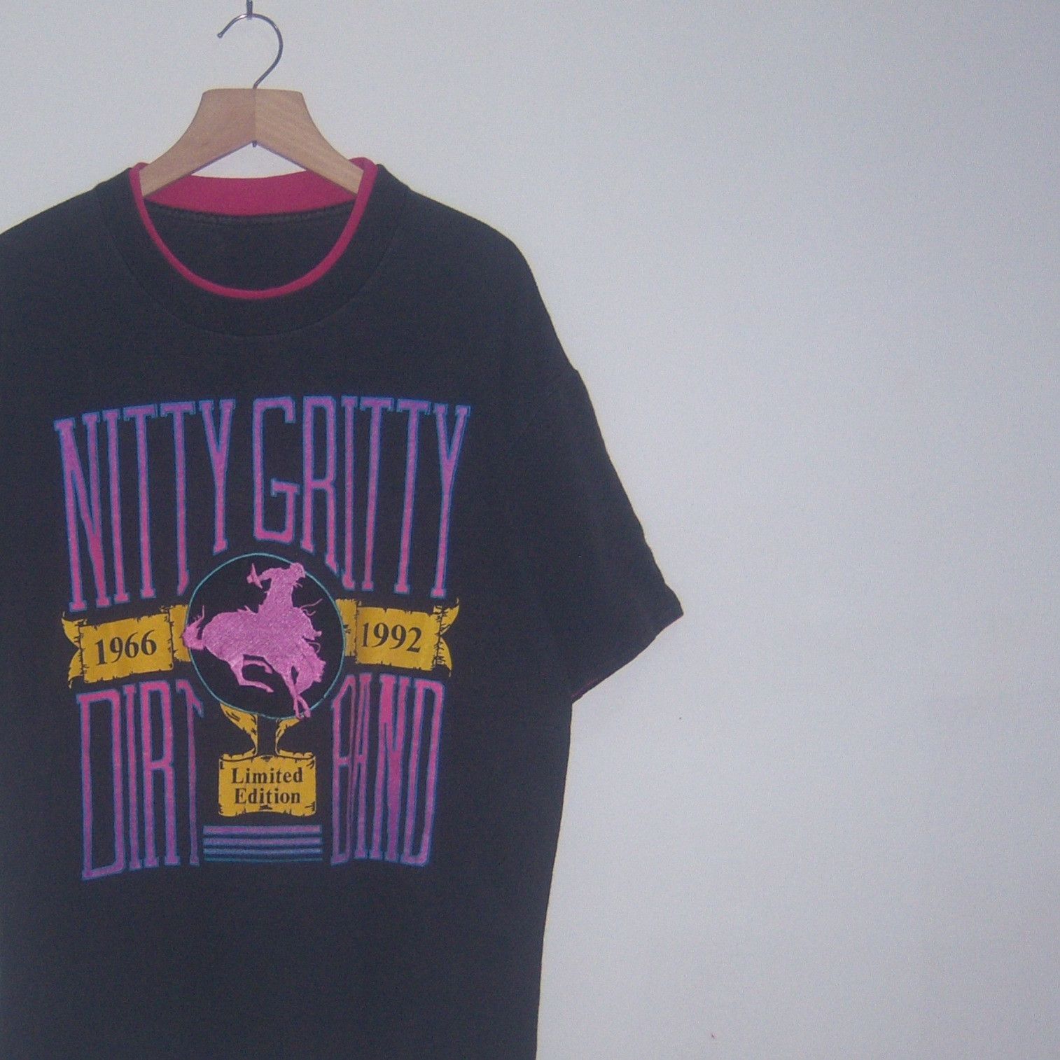 Band Tees × Signal Sport × Vintage 90s Nitty Gritty Dirt Band Limited Vintage Band Shirt Size US L / EU 52-54 / 3 - 5 Thumbnail