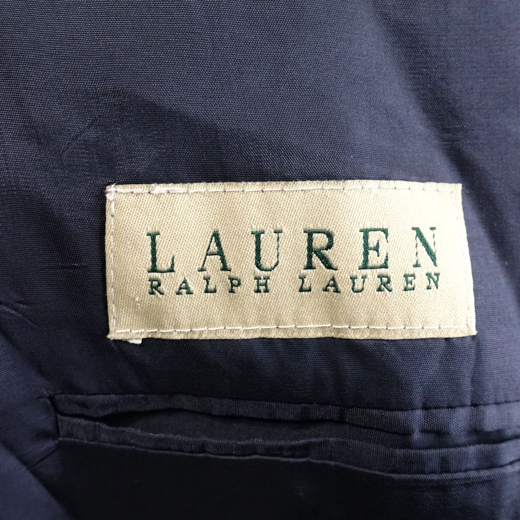 Ralph Lauren VINTAGE LAUREN RALPH LAUREN WOOLMARK PINSTRIPE SPORT COAT 40L BLUE STRIPED MENS Size US XXS / EU 40 - 6 Thumbnail