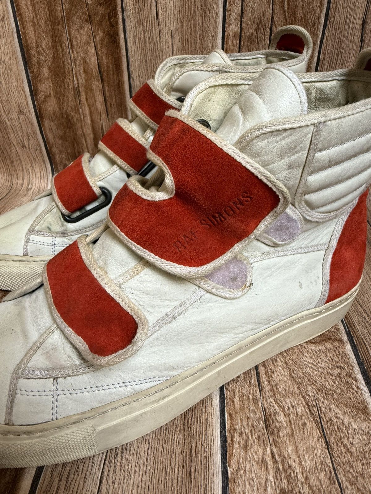 Raf Simons × Raf by Raf Simons Velcro high sneaker Size US 7.5 / EU 40-41 - 3 Thumbnail