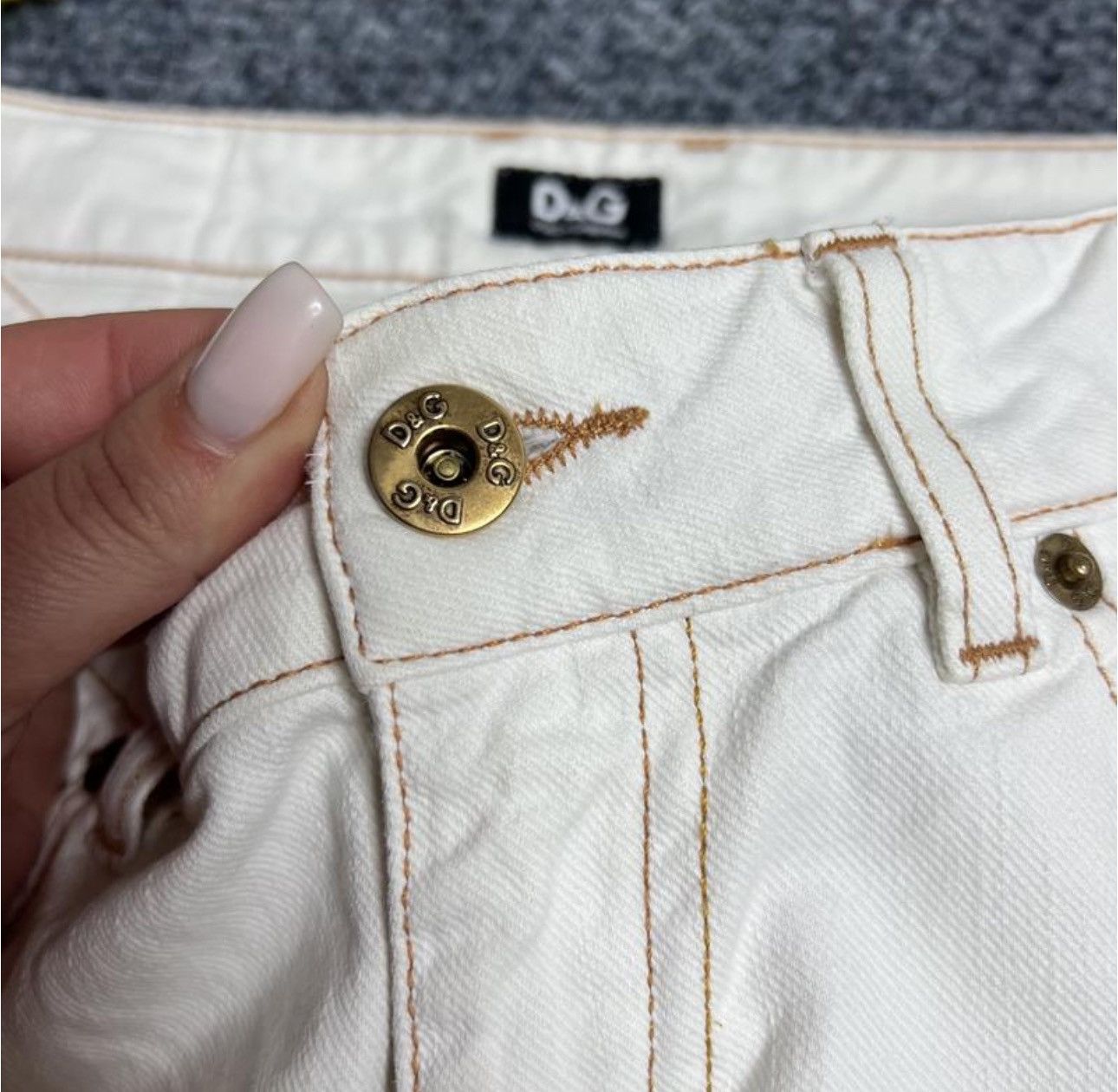 Dolce & Gabbana Dolce & Gabbana jeans vintage white outfits street wear Size 25" / US 0 / IT 36 - 6 Thumbnail