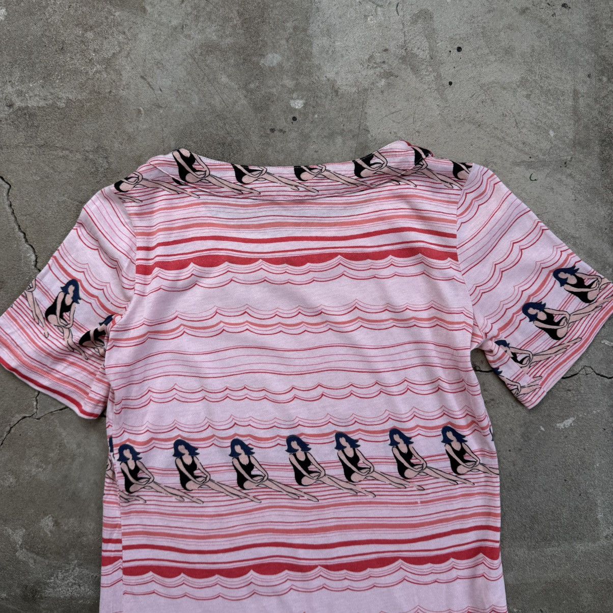 Other Vintage 90’s Saint Clare Paris Printed T-Shirt Size M / US 6-8 / IT 42-44 - 5 Thumbnail