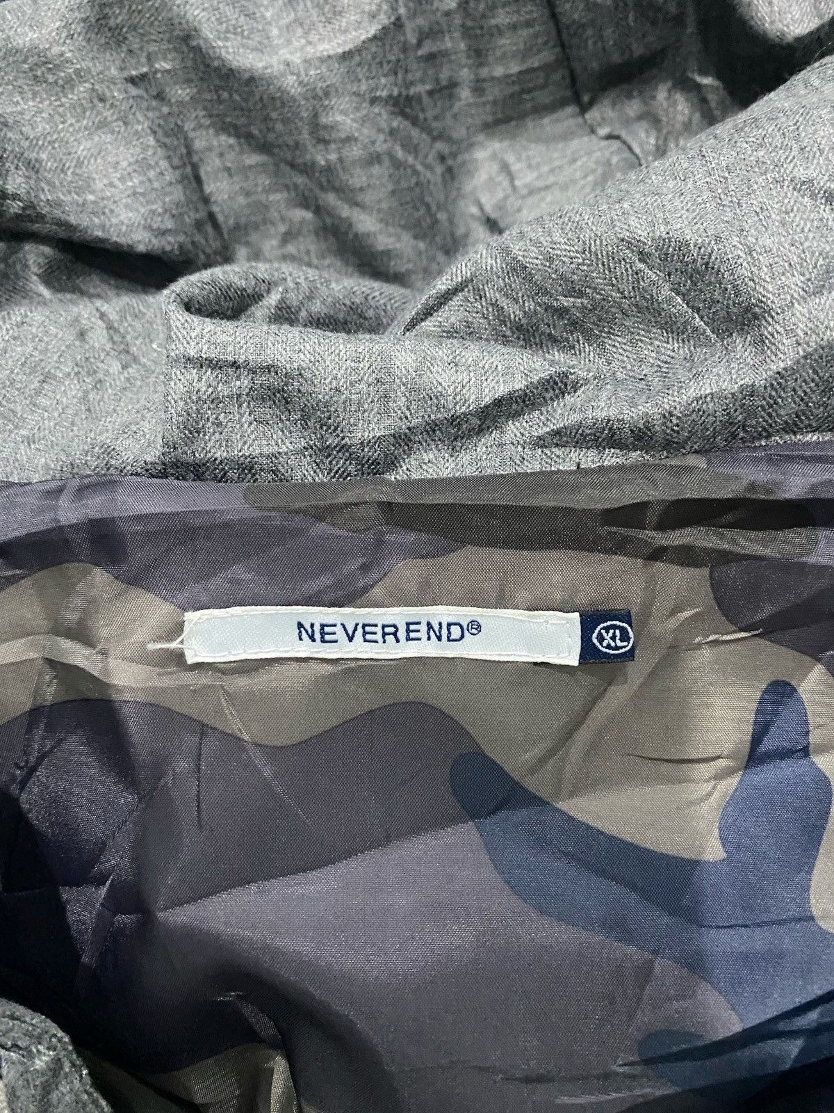 Japanese Brand Neverend Hooded quilted Puffer Coat Size US XL / EU 56 / 4 - 8 Thumbnail