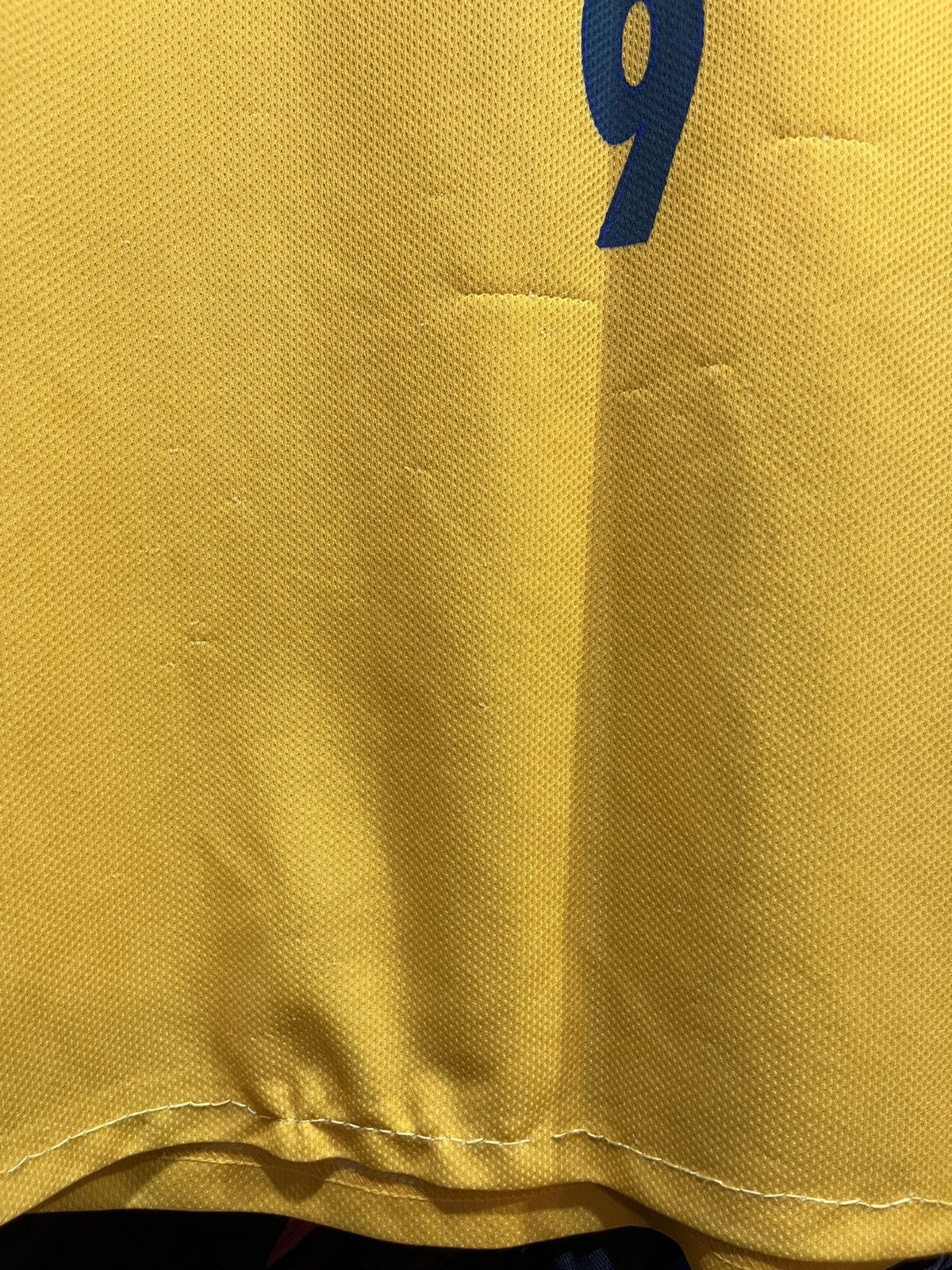 Vintage Ronaldo R9 Brasil Football Team Tee Bootleg 90s Size US L / EU 52-54 / 3 - 5 Thumbnail