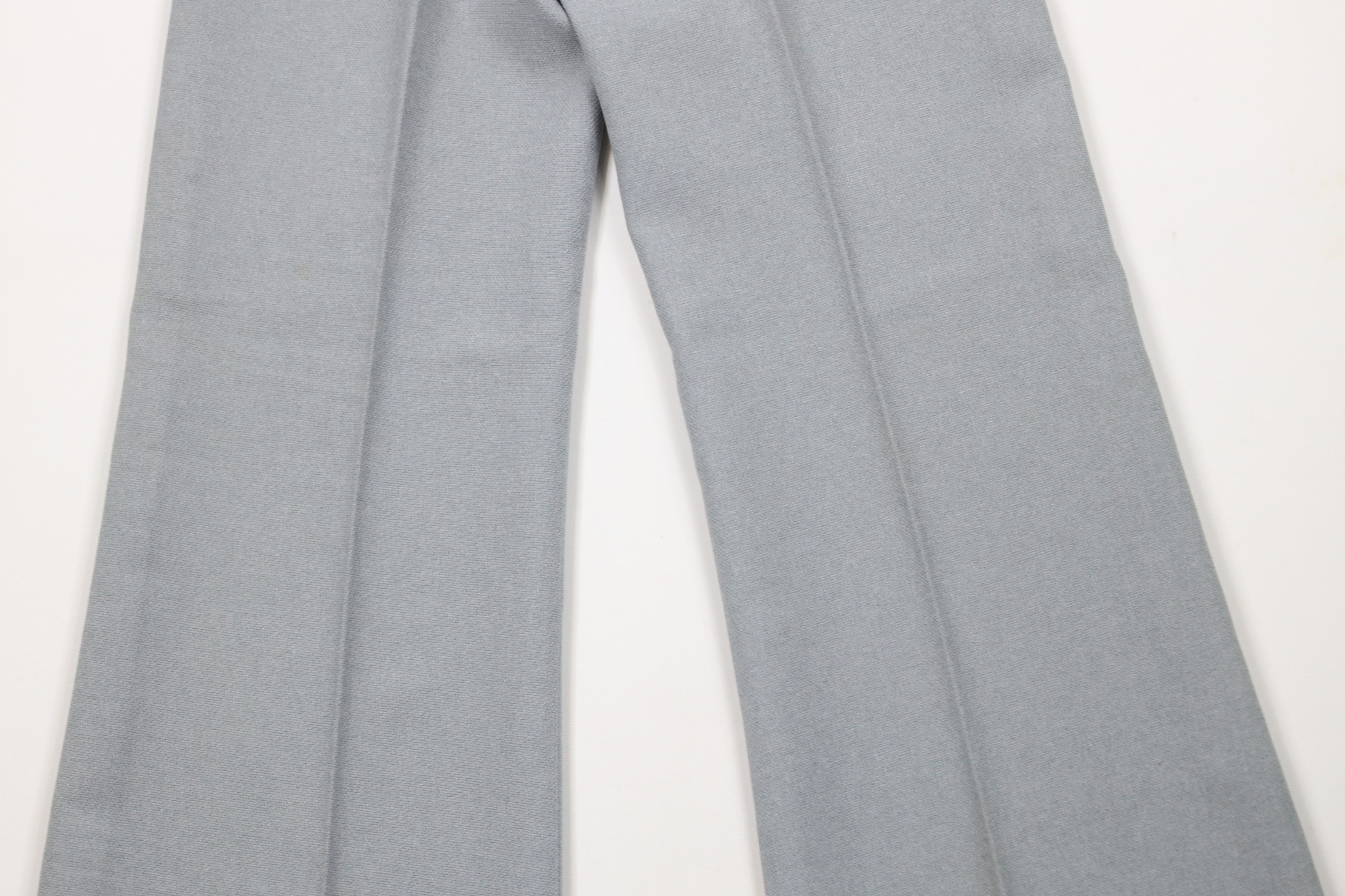 Vintage Vintage 60s 70s Streetwear Bell Bottoms Pants Gray USA AS IS Size 29" - 11 Thumbnail