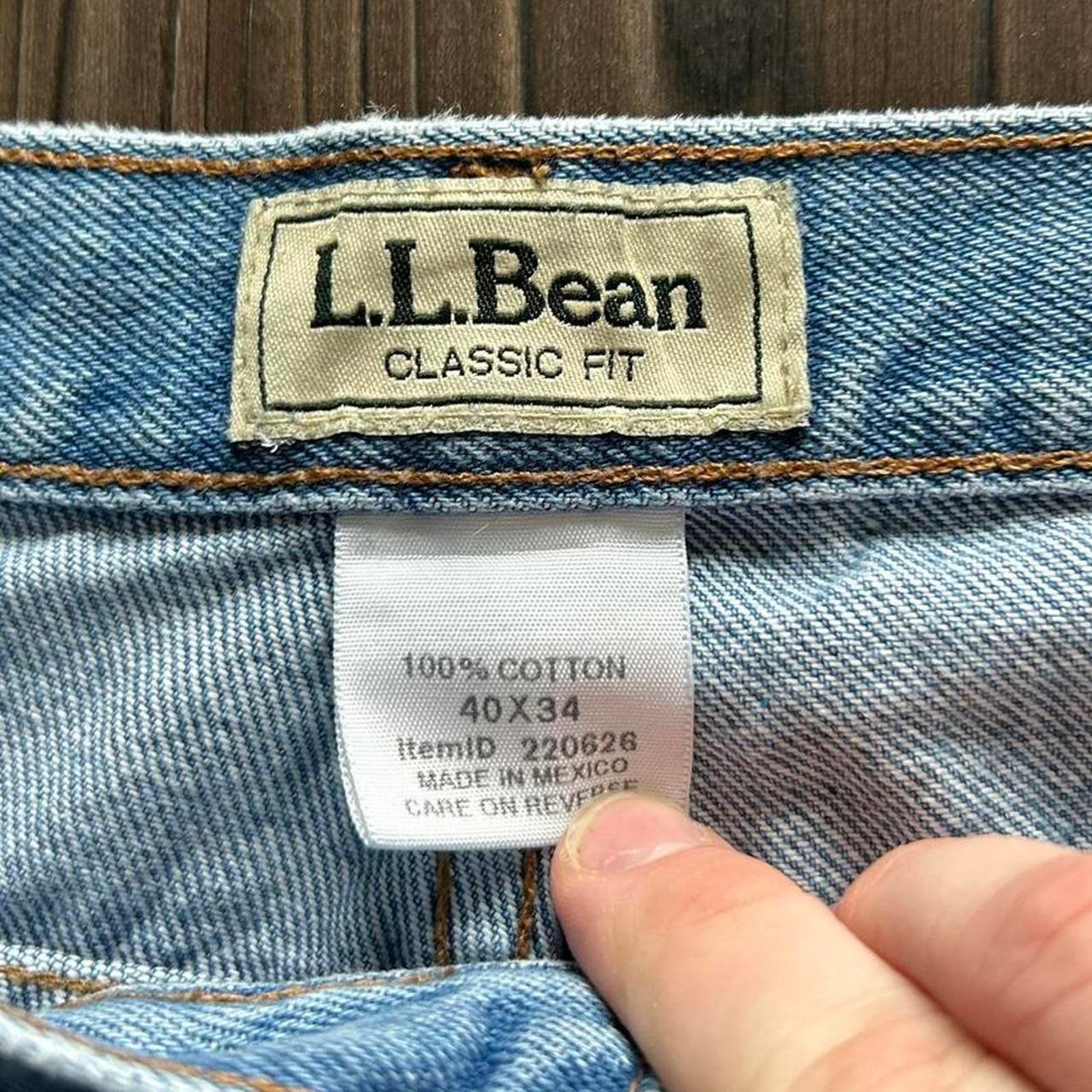 L.L. Bean Ll bean denim jeans Size US 40 / EU 56 - 3 Thumbnail