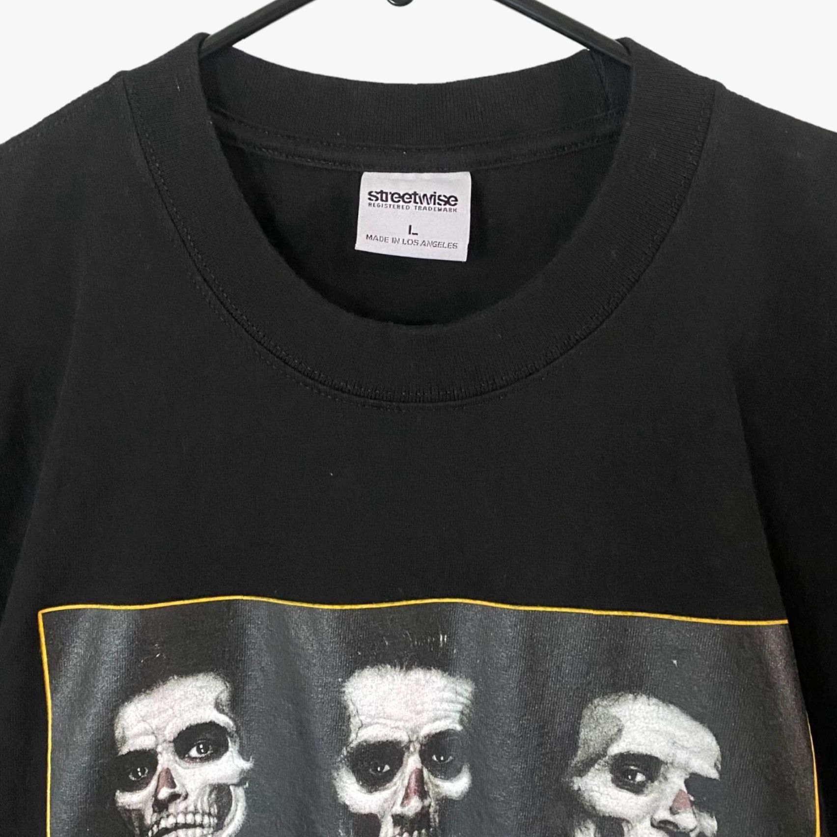 Vintage VINTAGE Streetwise Streetwise Goodfellas Graphic T-Shirt Black Men Large Short Sleeve Crew Neck Cotton Tee Mens 28.5" - Movie Theme Size US L / EU 52-54 / 3 - 5 Thumbnail