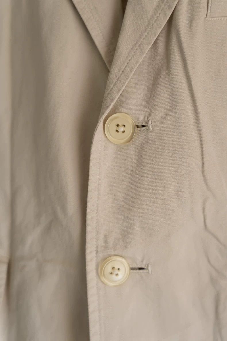 Yohji Yamamoto Yohji Yamamoto Beige Short Jacket 05ss-2508 Size US M / EU 48-50 / 2 - 4 Thumbnail
