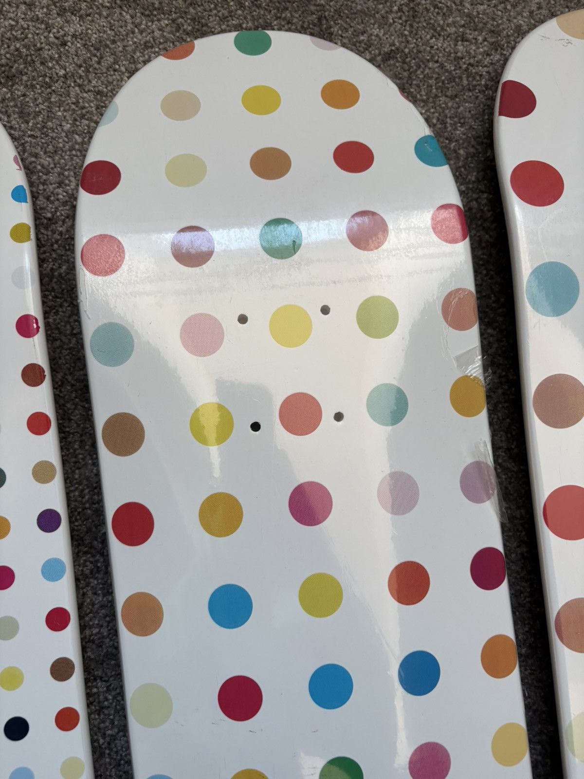 Damien Hirst × Supreme Supreme x Damien Hirst 2009 Spots Skateboard Deck Full Set Size ONE SIZE - 7 Thumbnail