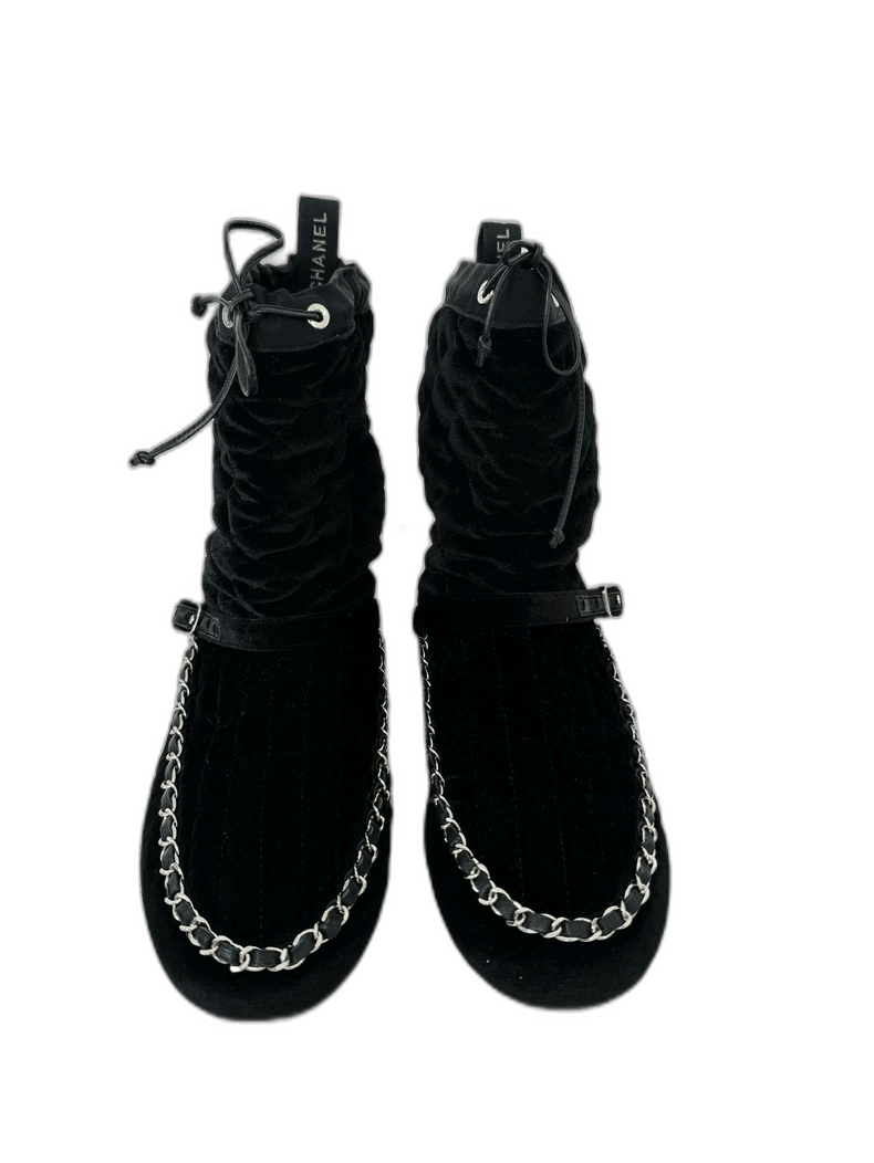 Chanel Chanel Chain Boots Authentic Size 42 -2505 Size US 10 / EU 43 - 1 Thumbnail