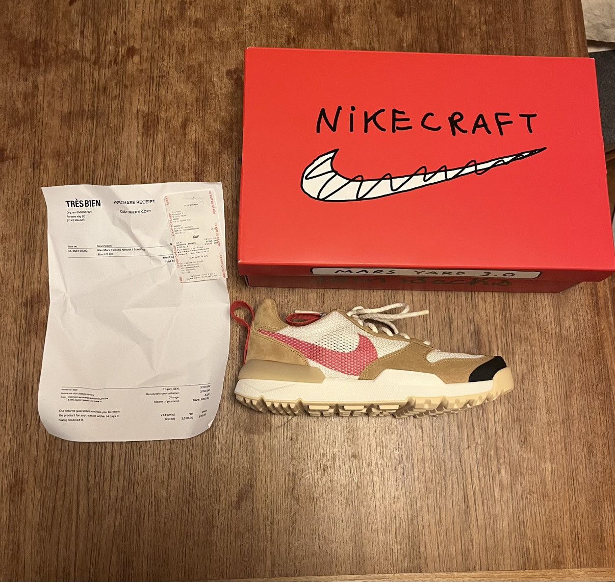 Nike × Tom Sachs Tom Sachs x Nike mars yard 3.0 Size US 9.5 / EU 42-43 - 6 Thumbnail