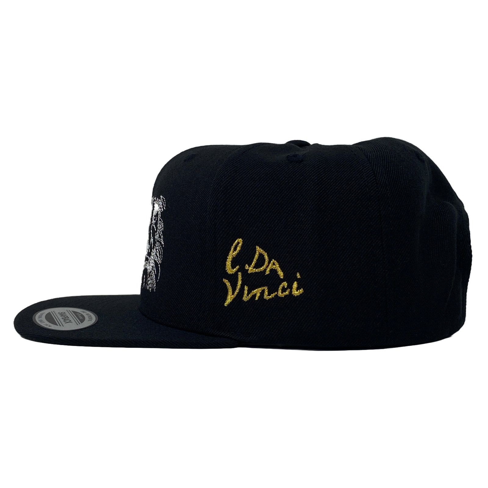 Other Leonardo Da Vinci Renaissance Anatomy Scientist Snapback Hat Size ONE SIZE - 6 Thumbnail