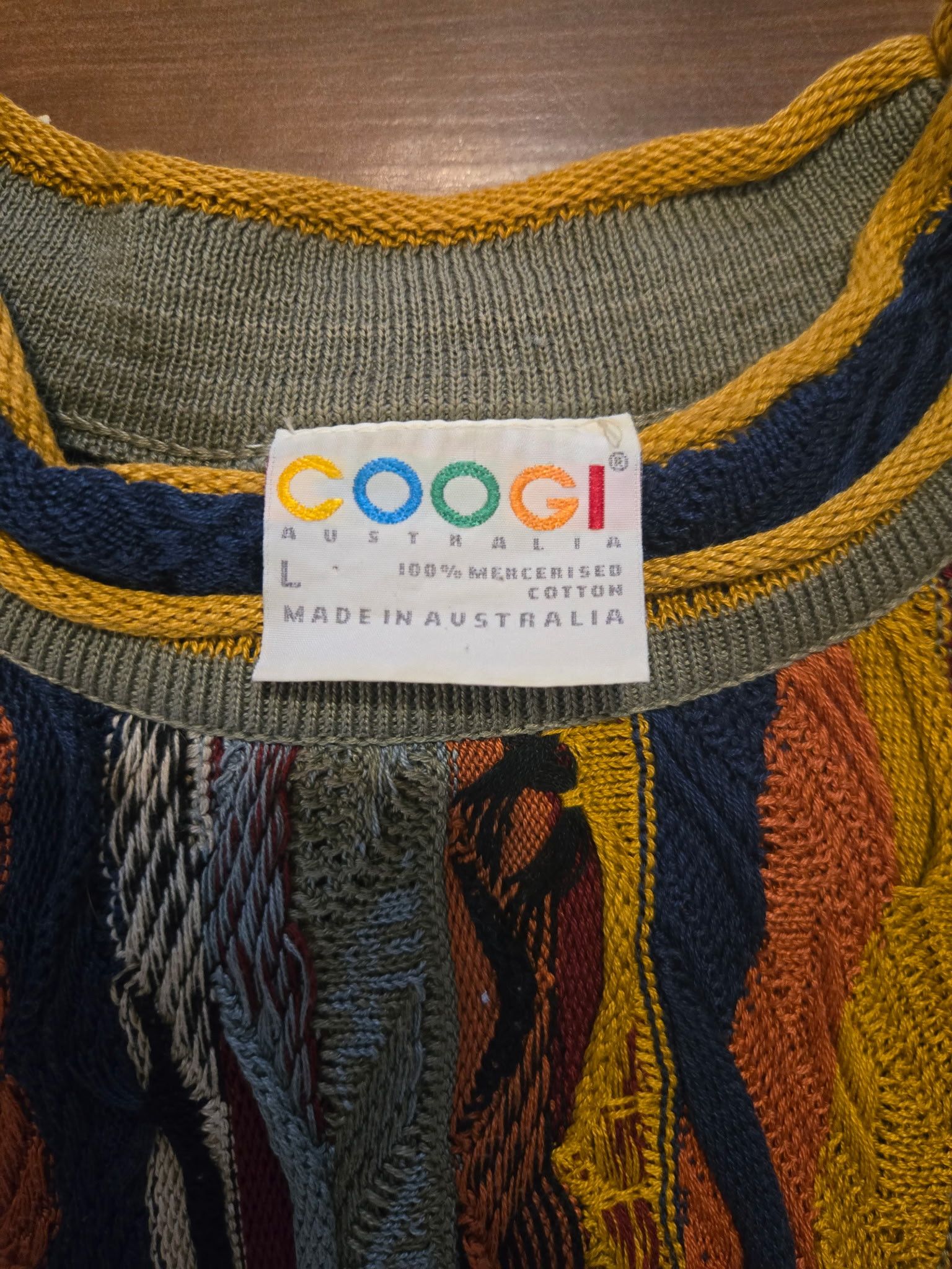 Coogi Vintage COOGI 3D Knit Sweater Size Large Size US L / EU 52-54 / 3 - 3 Thumbnail