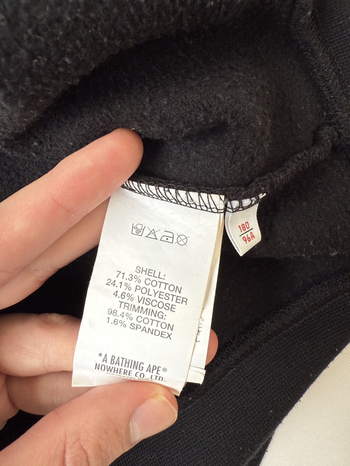Aape A Bathing Ape sweatshirt black Size US L / EU 52-54 / 3 - 7 Thumbnail