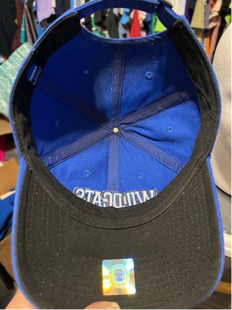 The Unbranded Brand Unisex Kentucky Wildcats Baseball Cap Blue/Black One Size Size ONE SIZE - 5 Thumbnail