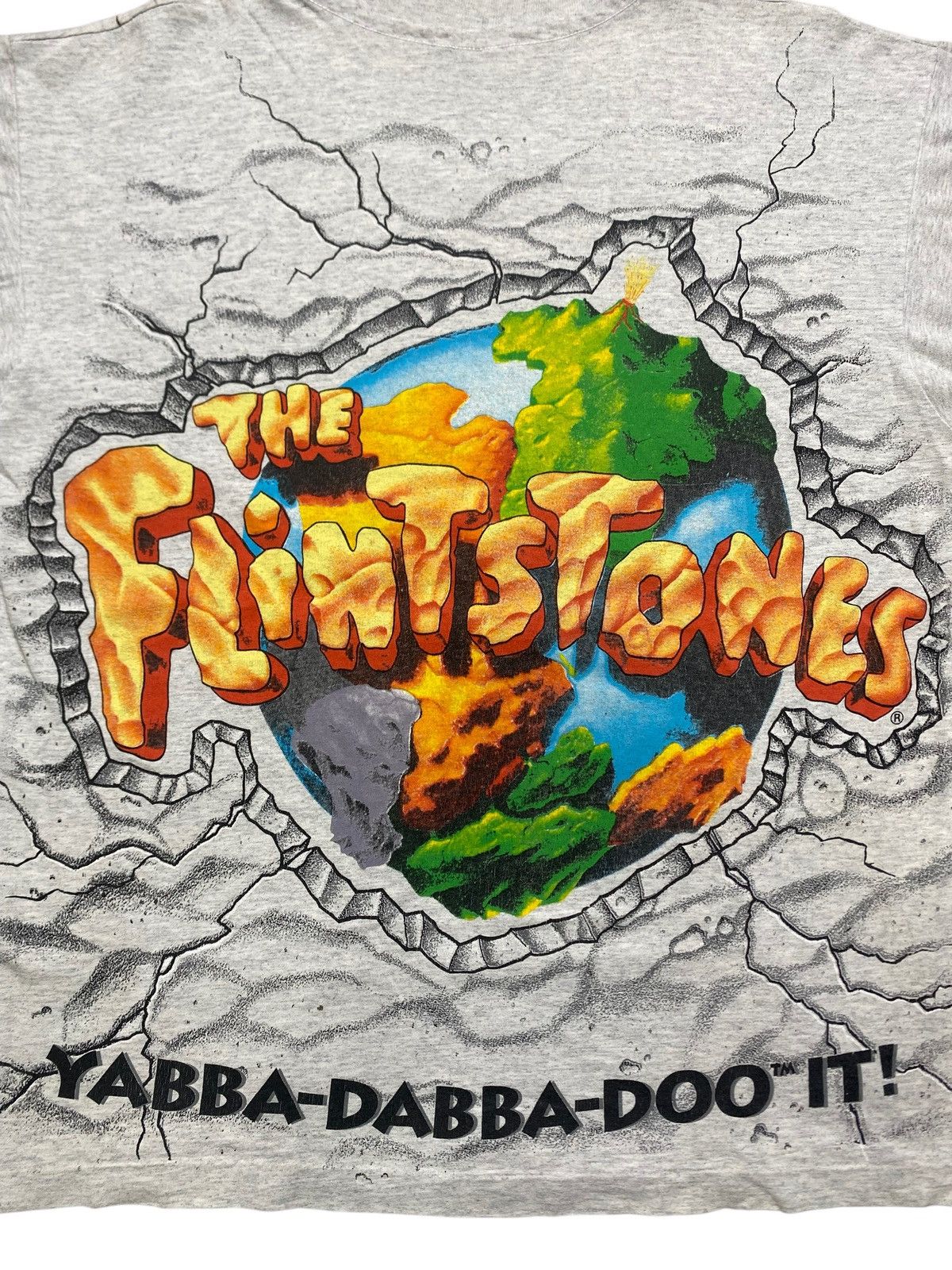 Vintage VINTAGE TSHIRT THE FLINTSTONES MOVIE PROMO Size US L / EU 52-54 / 3 - 10 Thumbnail