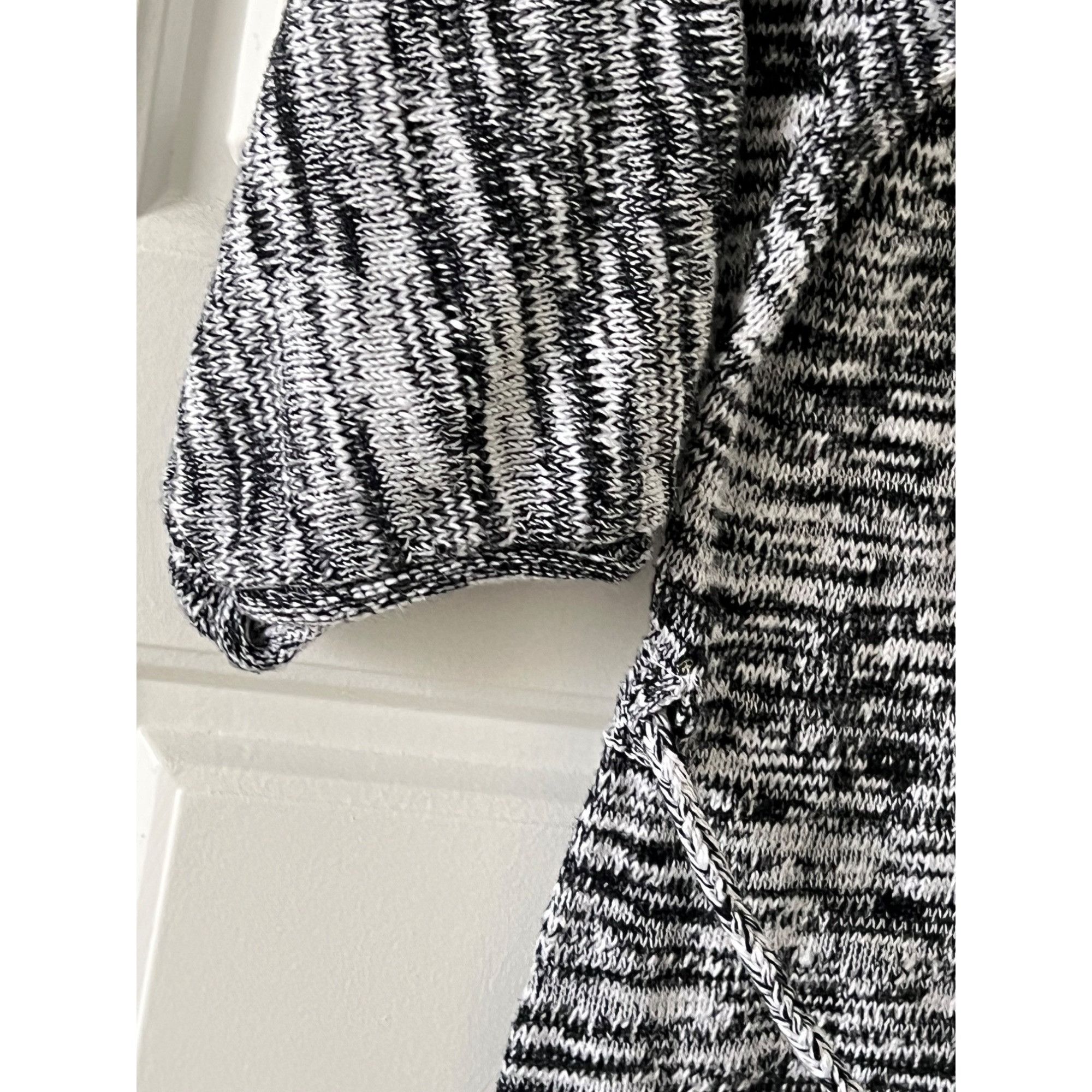 Other Converse One Star Womens Knit Tunic Dress With Belted Waist Size XS / US 0-2 / IT 36-38 - 4 Thumbnail